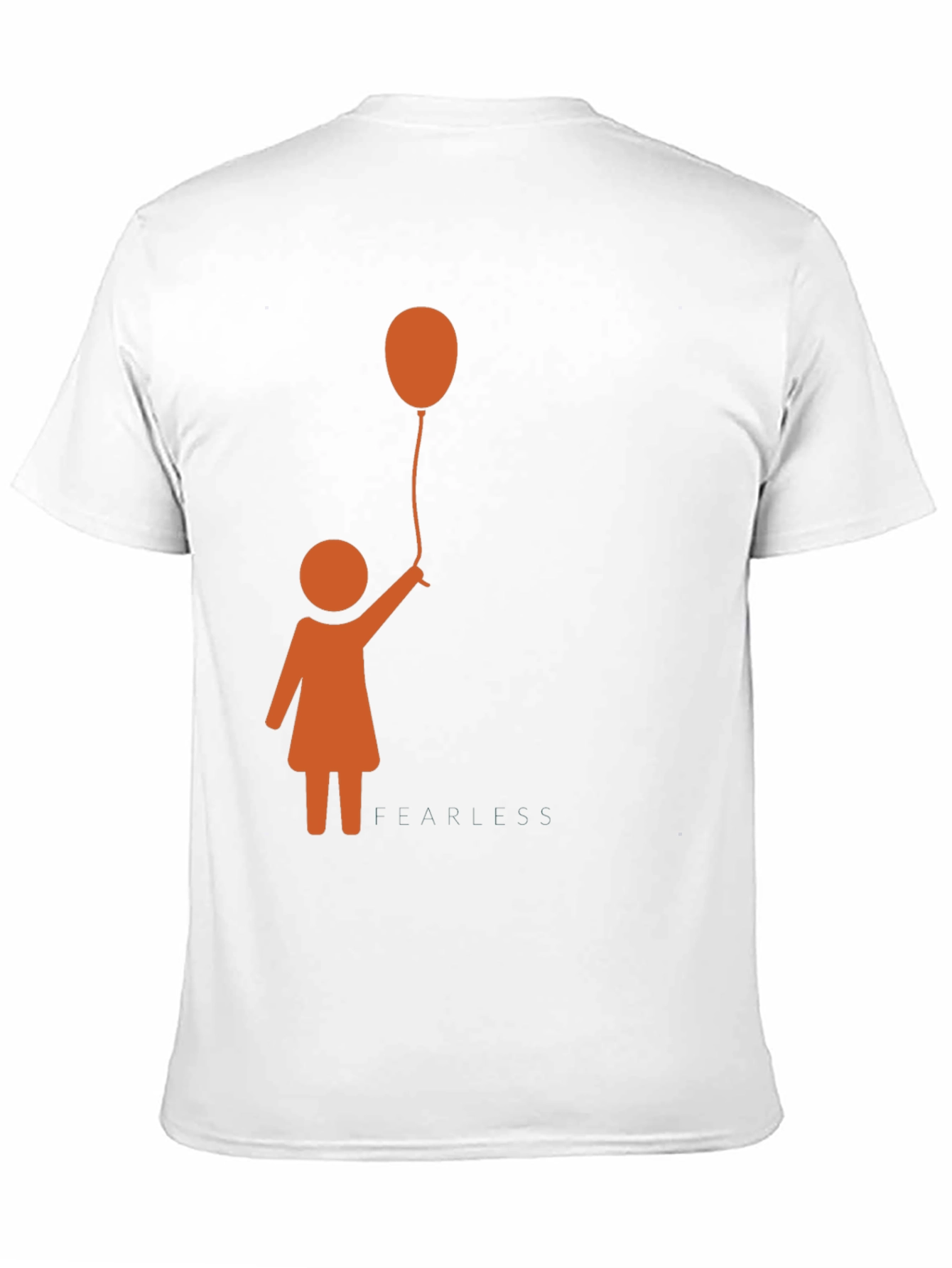 Girl With Balloon Graphic Tee - Trendy Casual Top