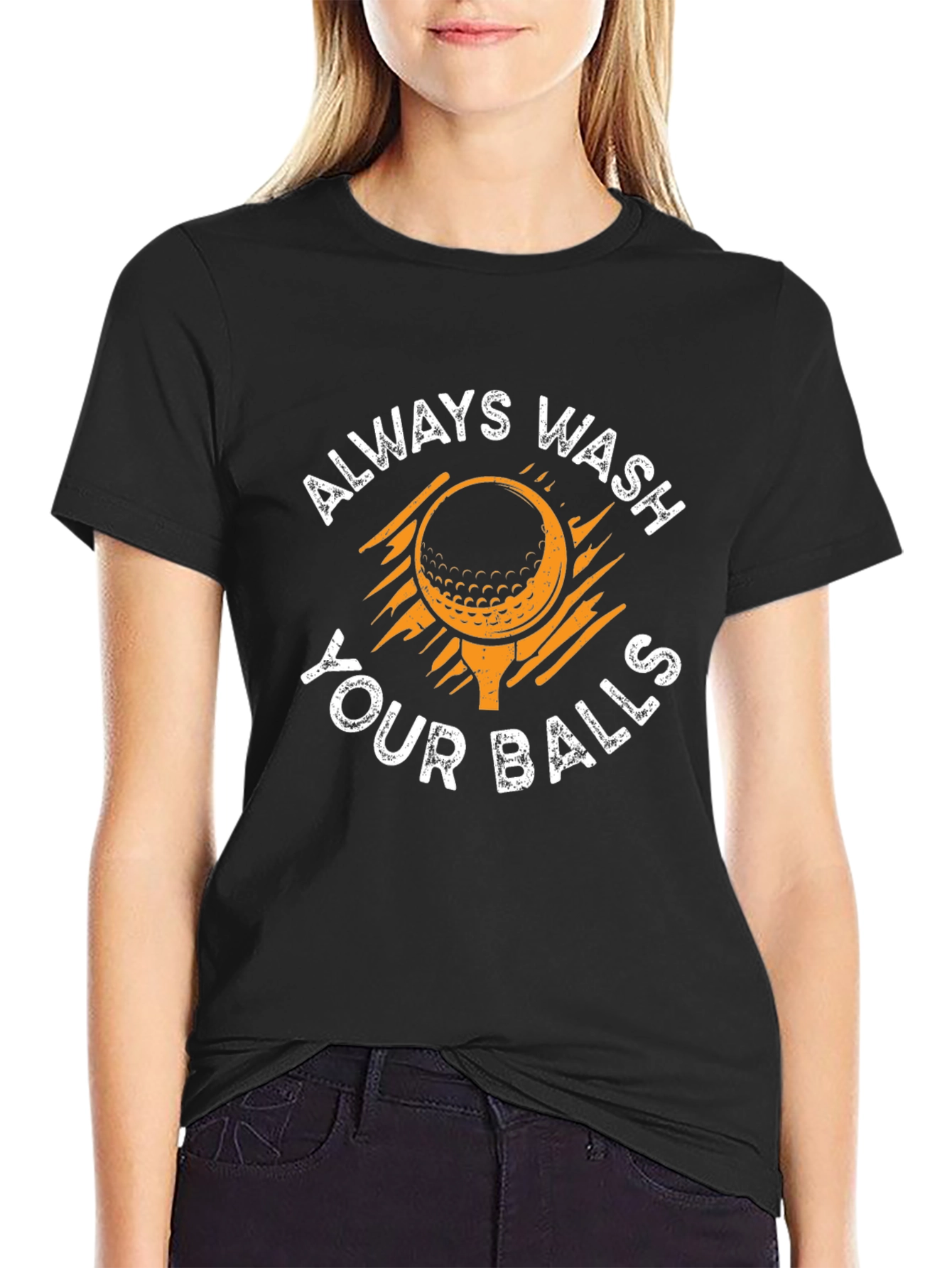 Always Wash Your Balls Golf T-Shirt