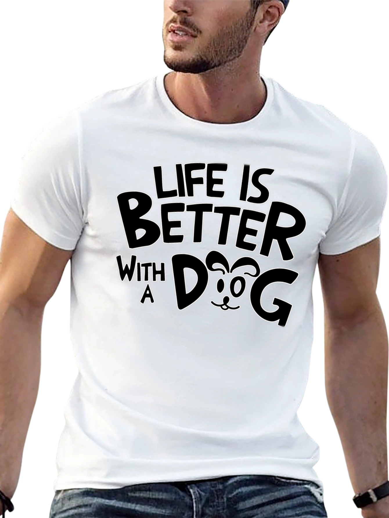 Life Is Better With A Dog T-Shirt