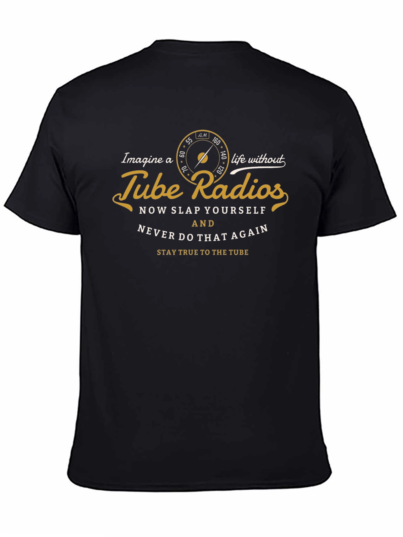 Imagine Tube Radios Black T-Shirt