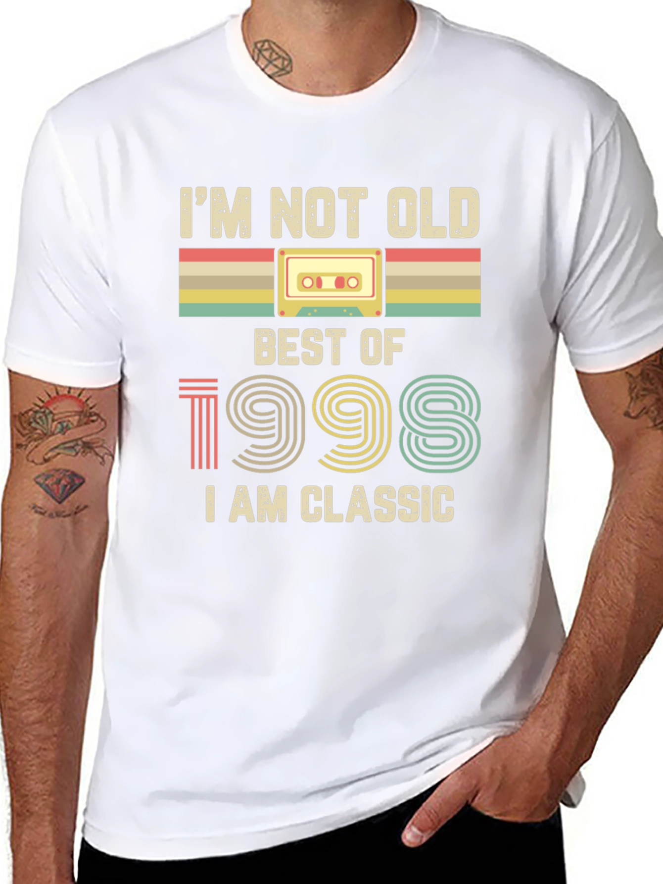 Retro 1998 Best Of Classic Graphic Tee