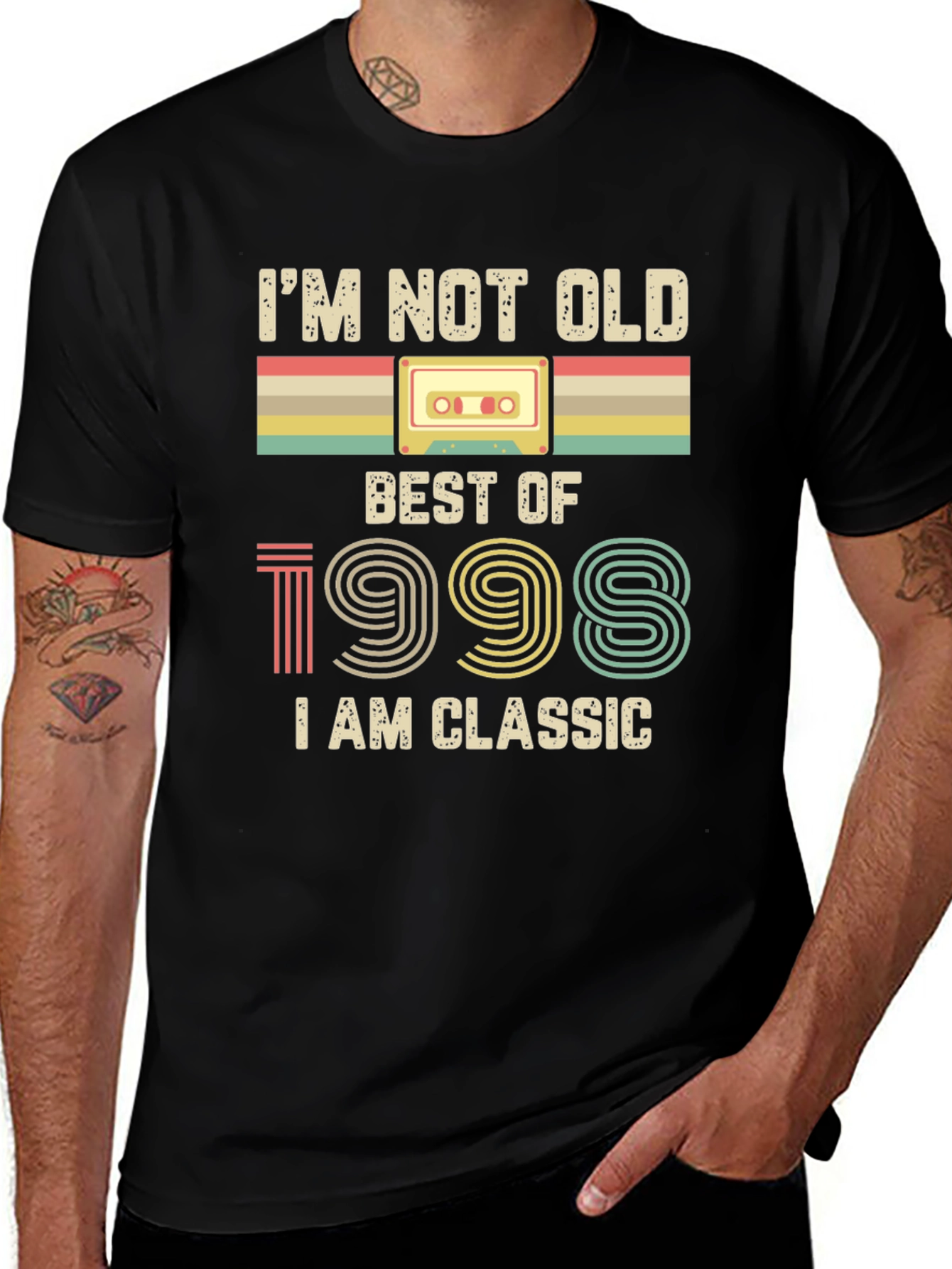 Retro 1998 Best Of Classic Graphic Tee