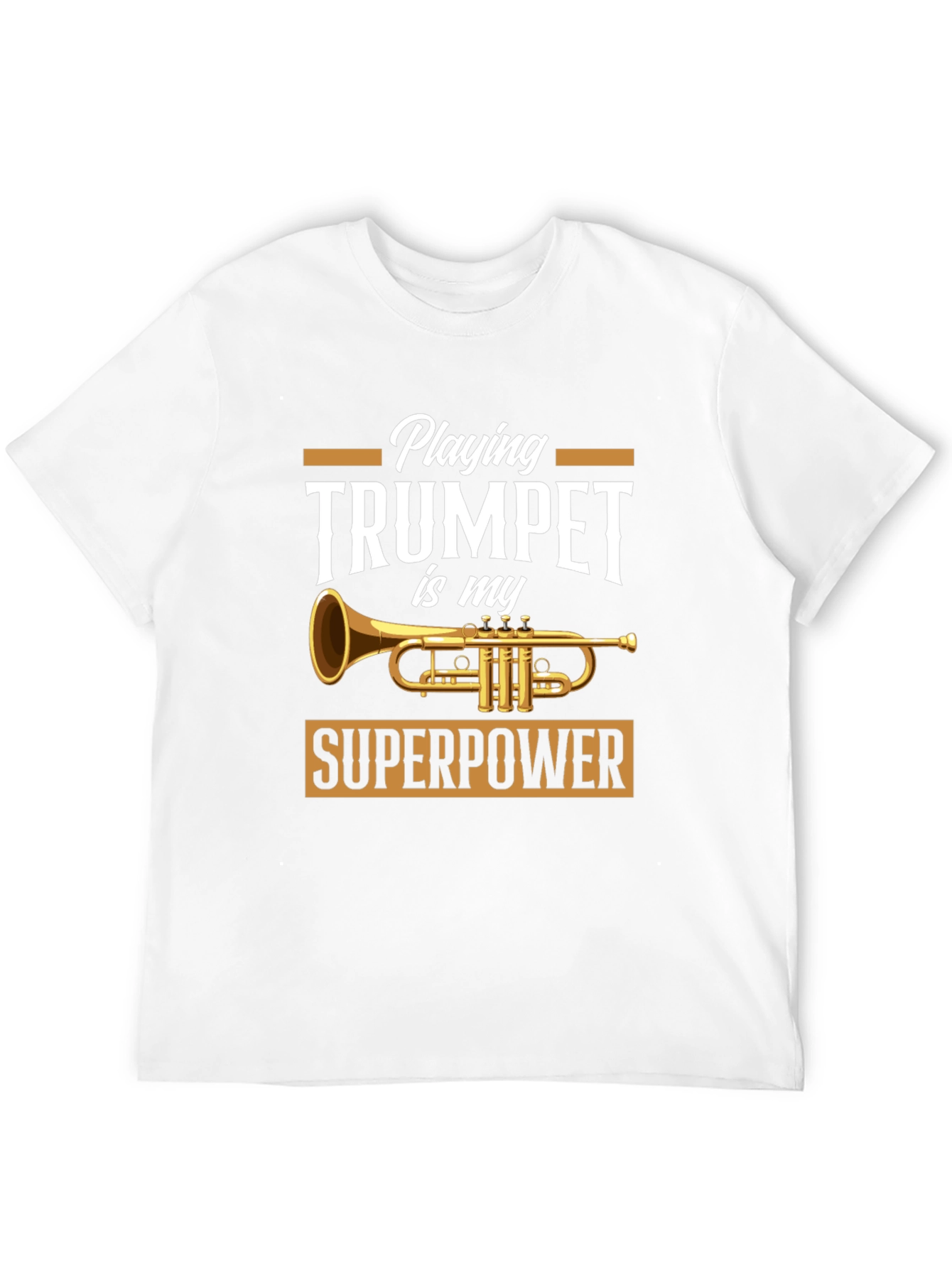 Trumpet Superpower T-Shirt - Musician Gift