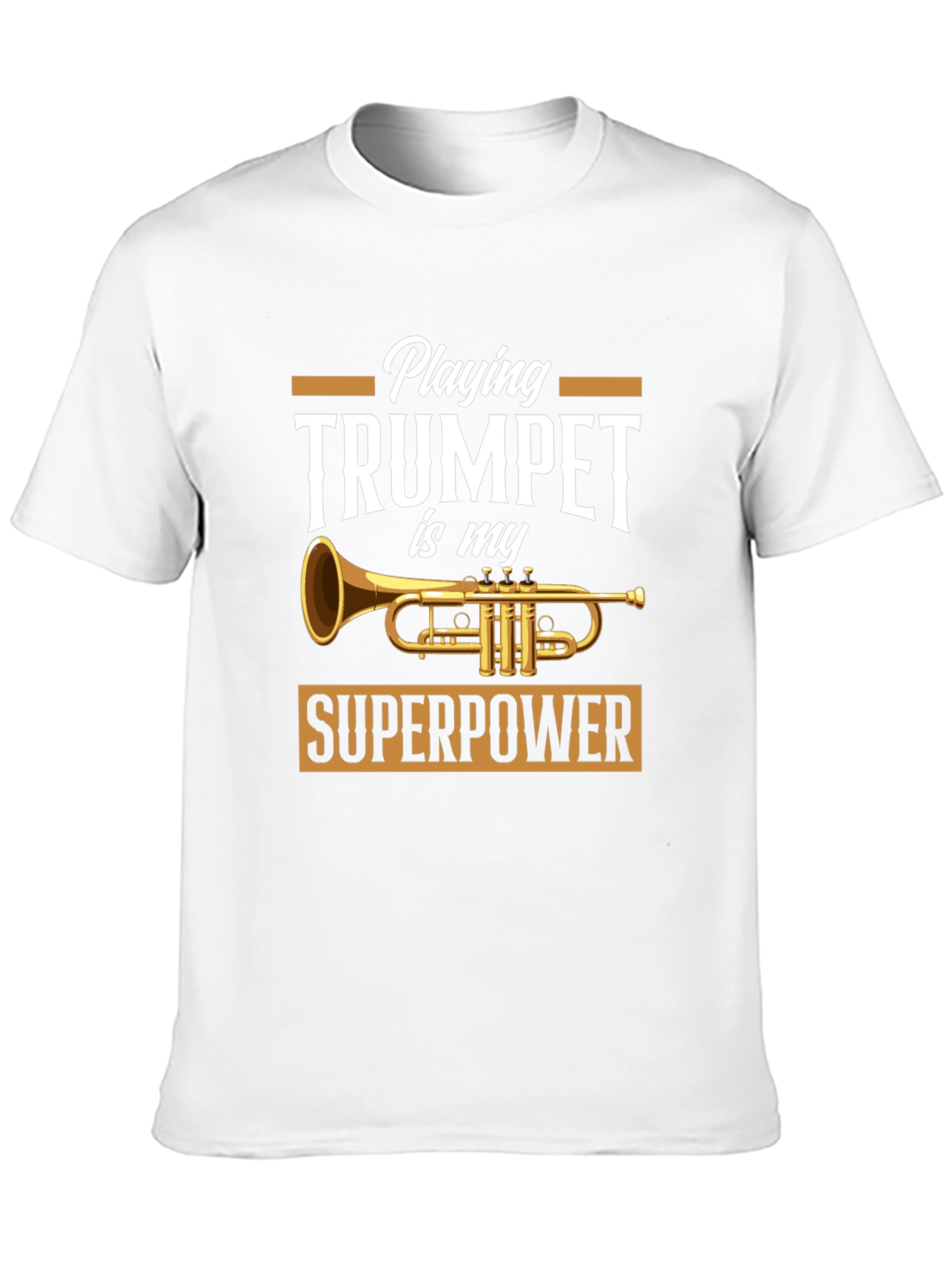 Trumpet Superpower T-Shirt - Musician Gift