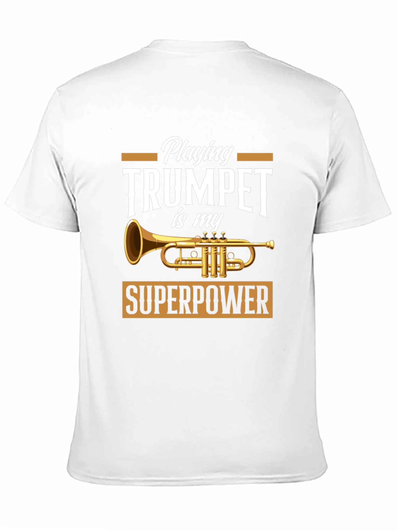 Trumpet Superpower T-Shirt - Musician Gift