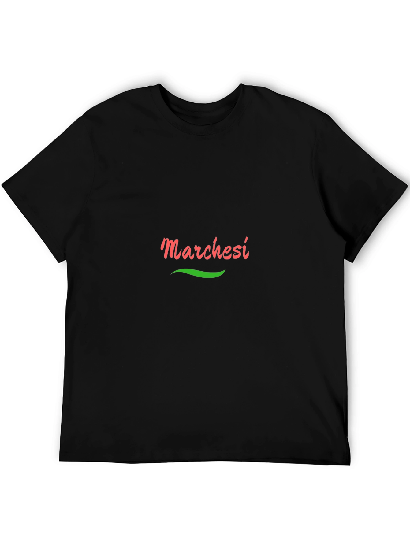 Stylish Black Marchesi Graphic Tee