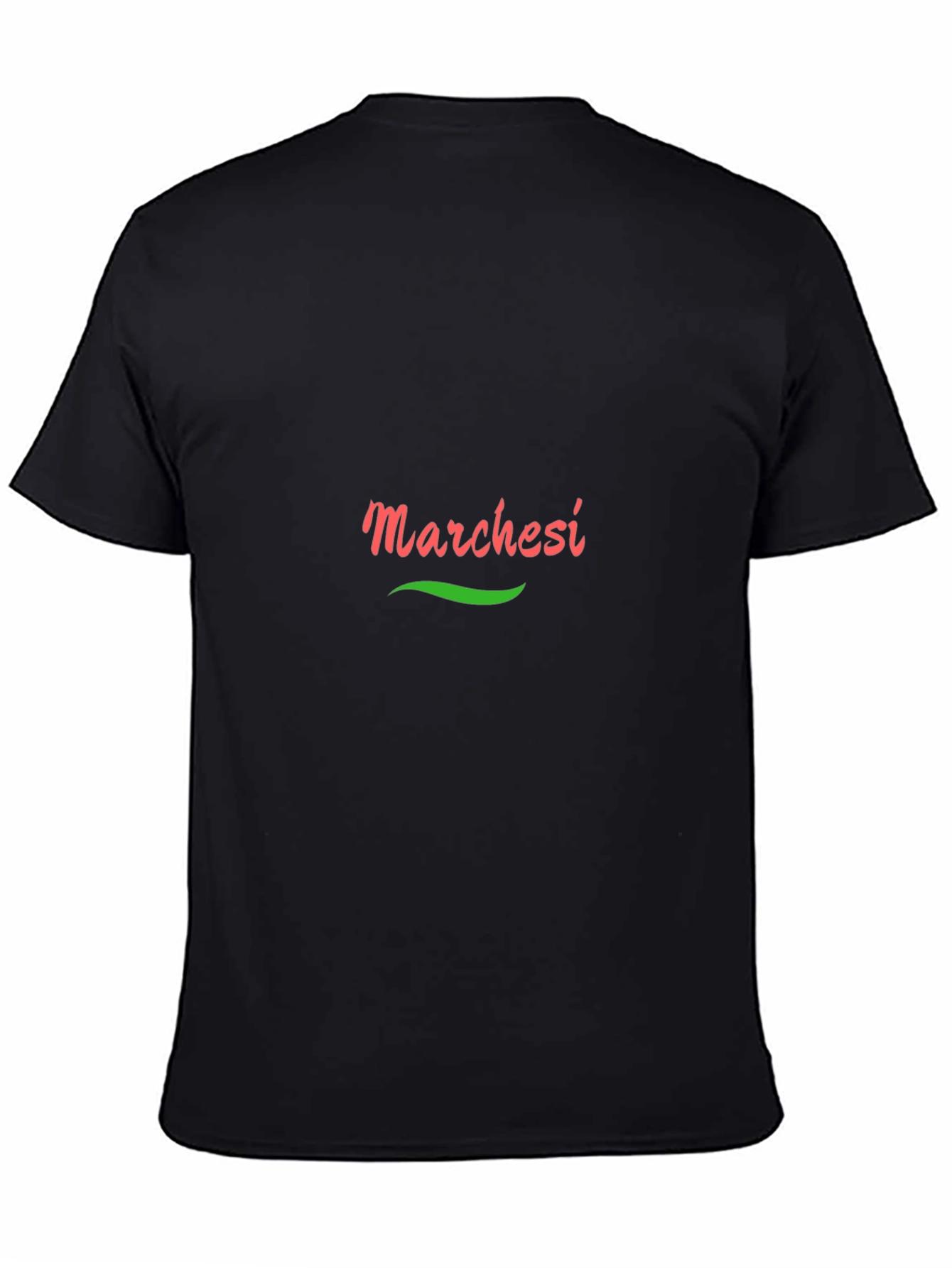 Stylish Black Marchesi Graphic Tee