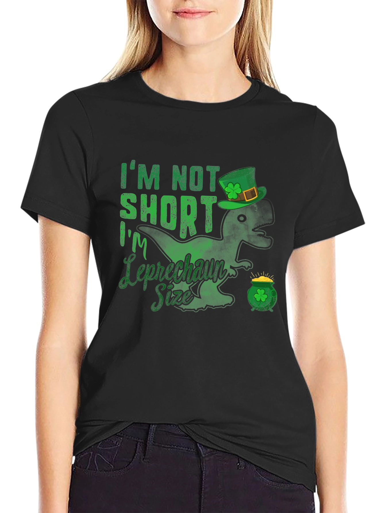 St. Patricks Day Dinosaur T-Shirt