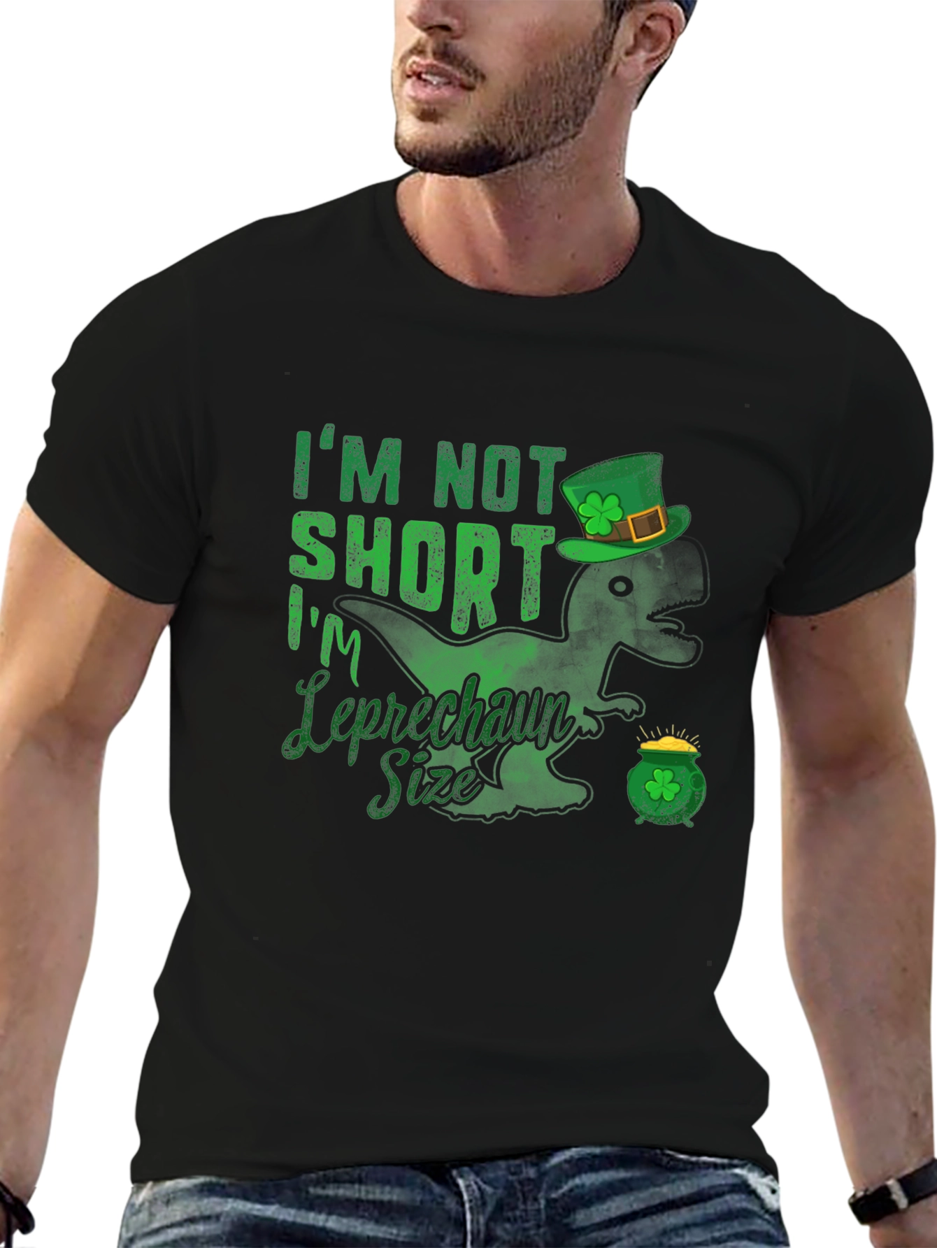 St. Patricks Day Dinosaur T-Shirt