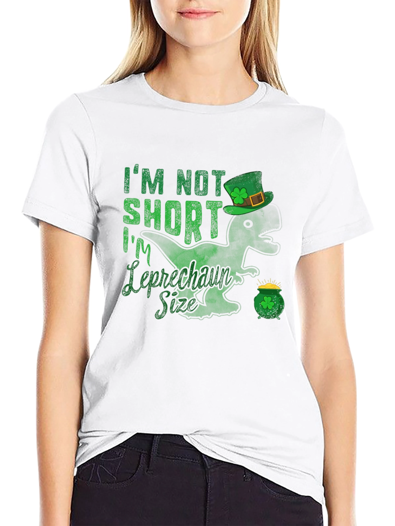 St. Patricks Day Dinosaur T-Shirt
