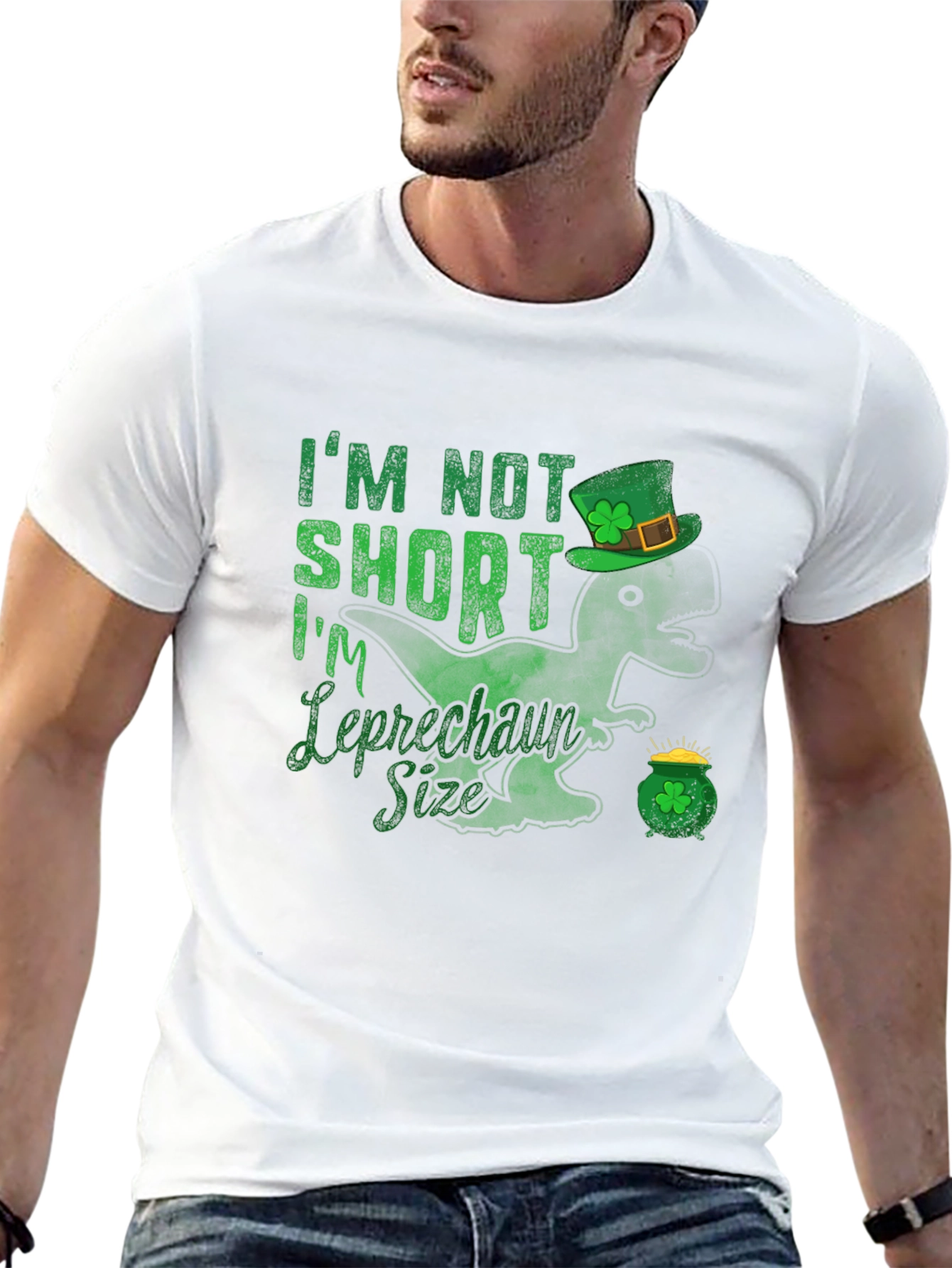 St. Patricks Day Dinosaur T-Shirt