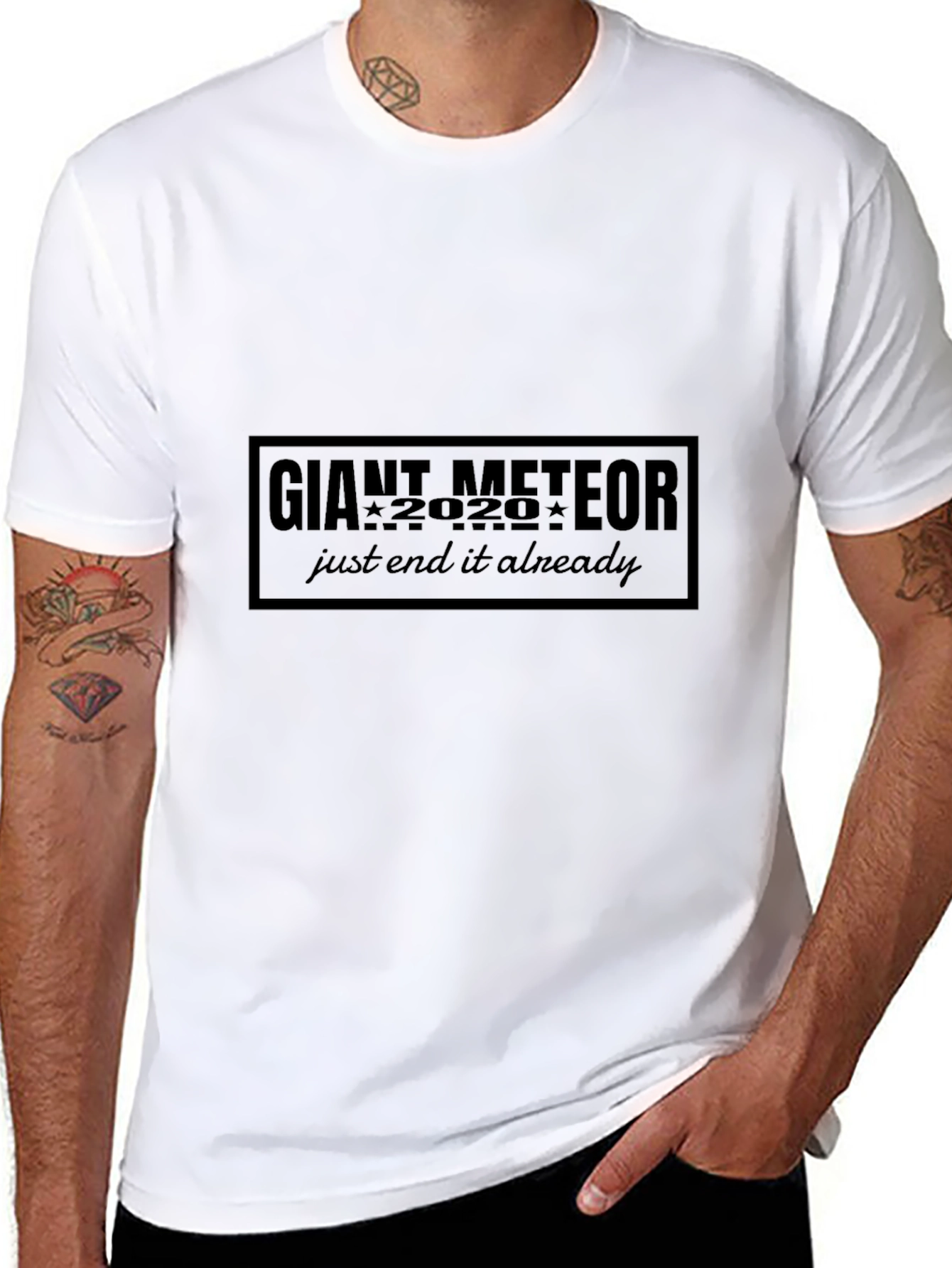 Giant Meteor 2020 T-Shirt - End it Already!
