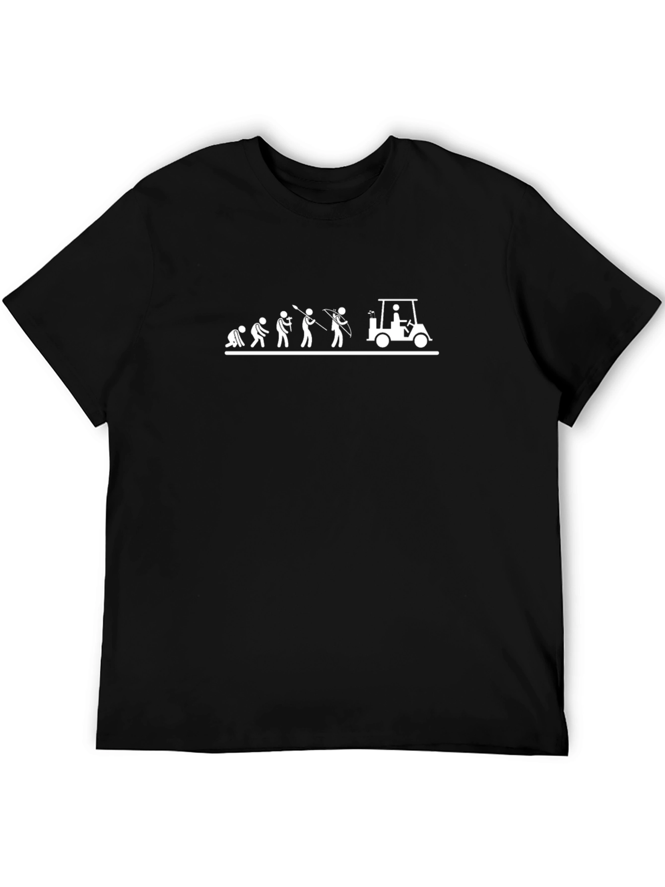Evolution Golf Cart Graphic T-Shirt