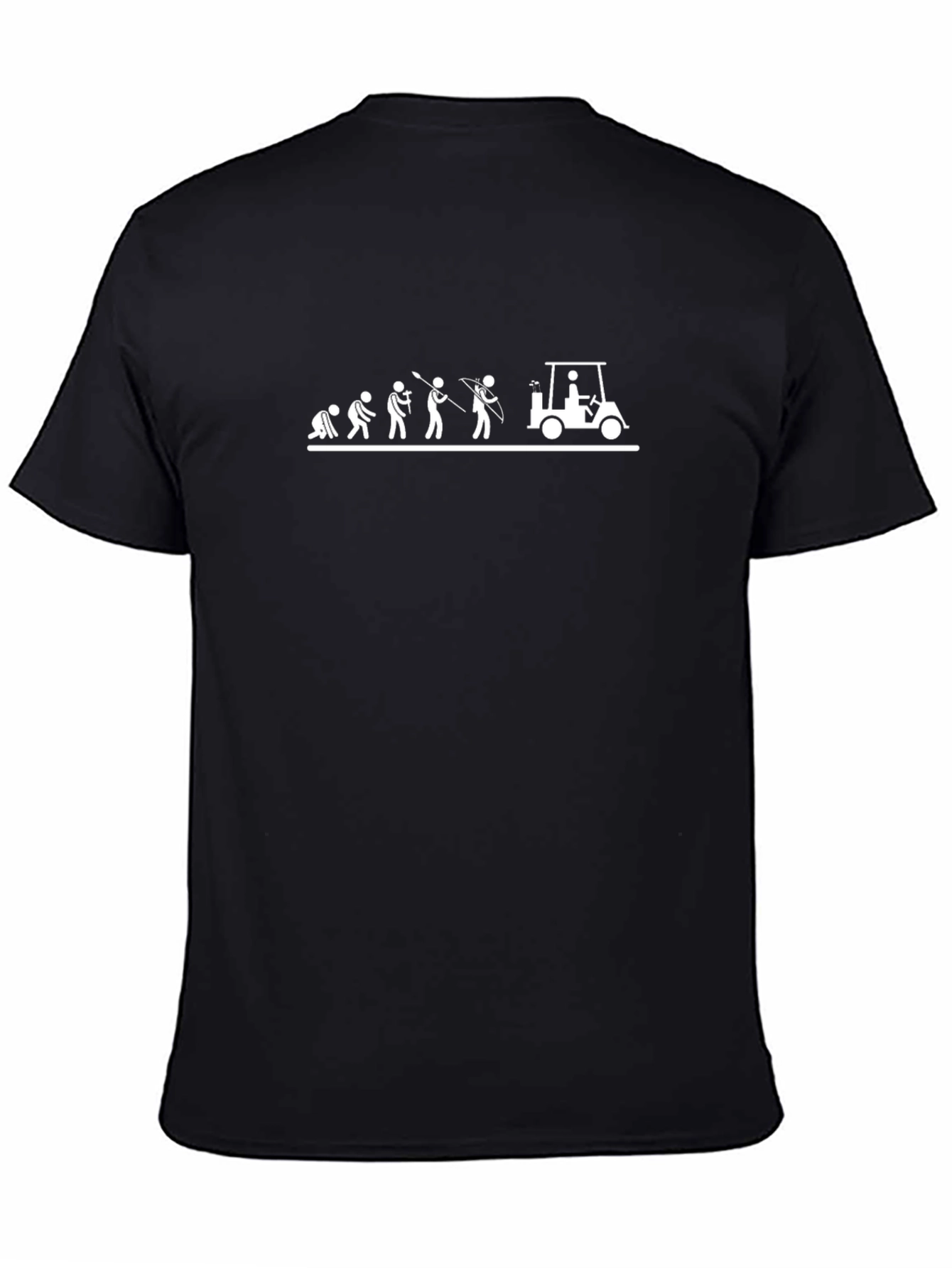 Evolution Golf Cart Graphic T-Shirt