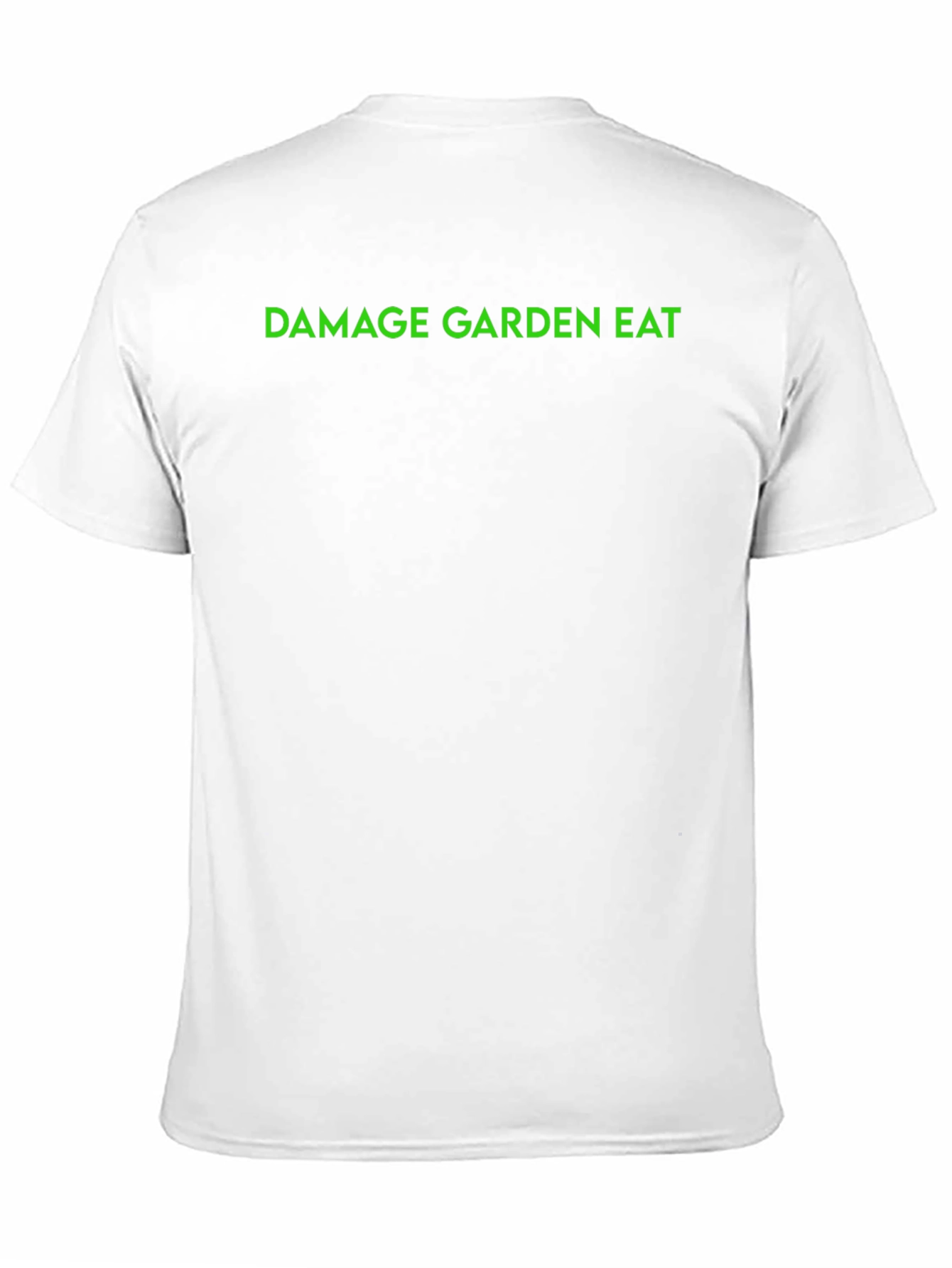 Damage Garden Eat Graphic Tee - Cool Black Shirt