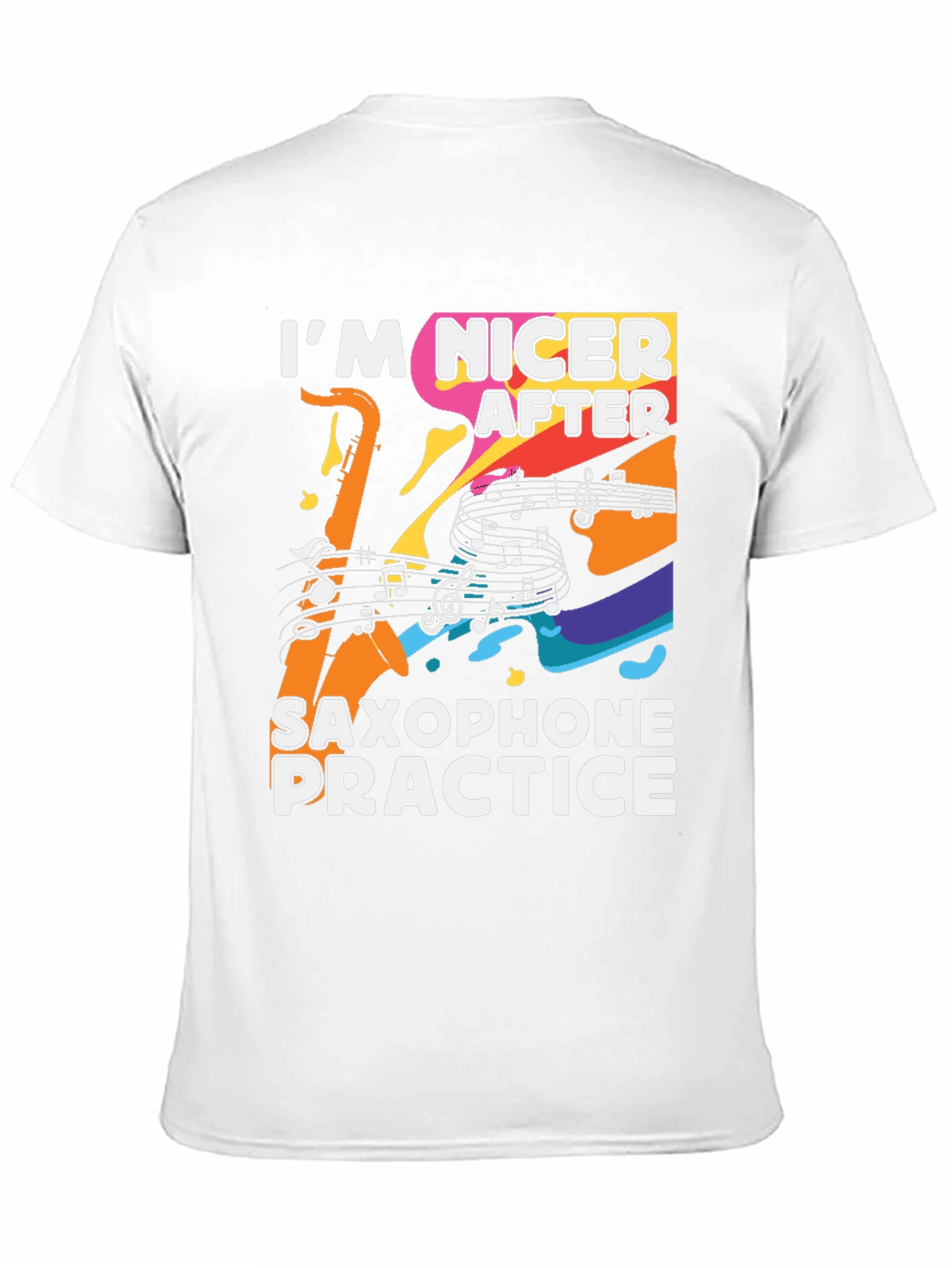 Funny Saxophone Practice T-Shirt