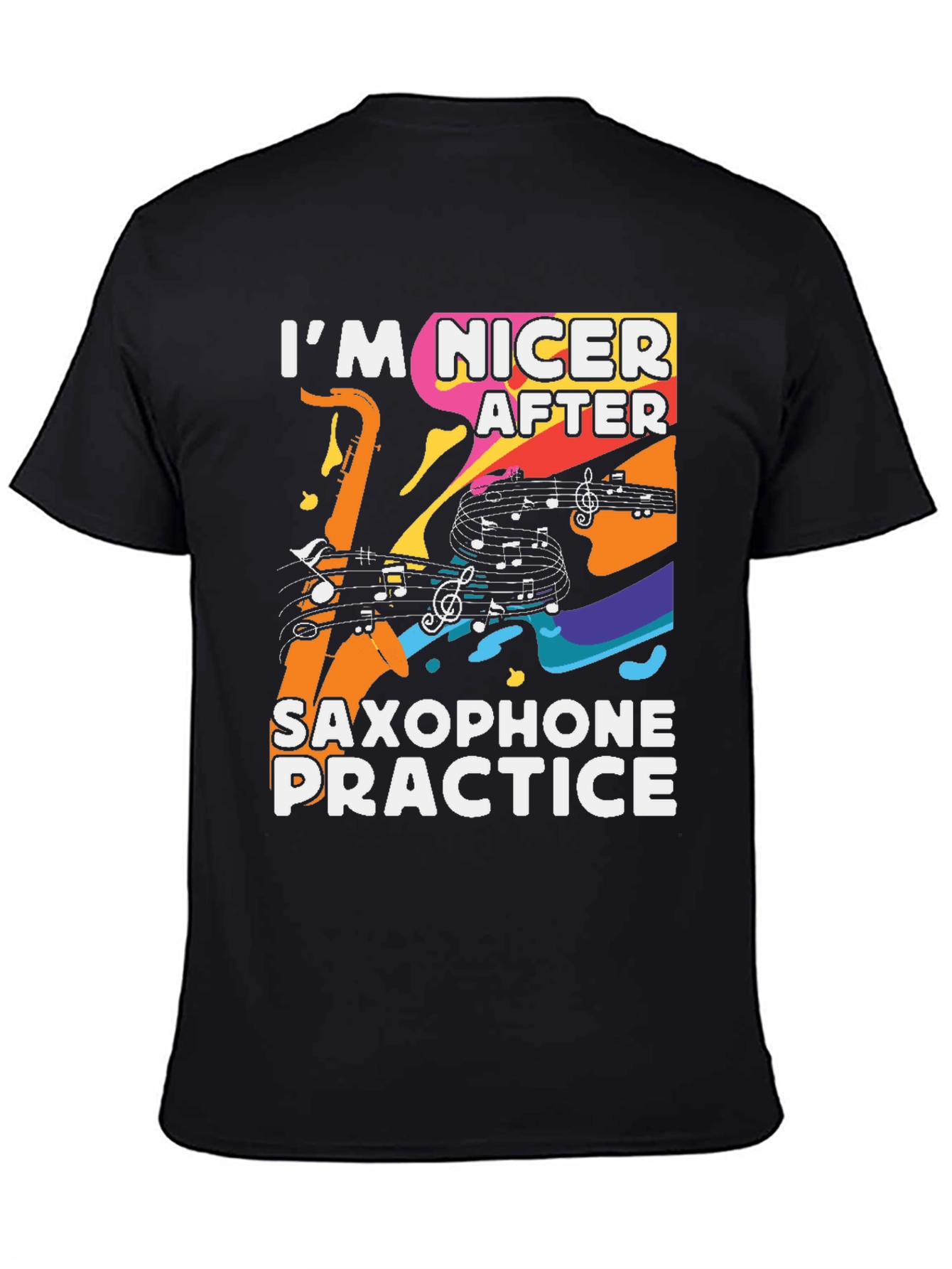 Funny Saxophone Practice T-Shirt