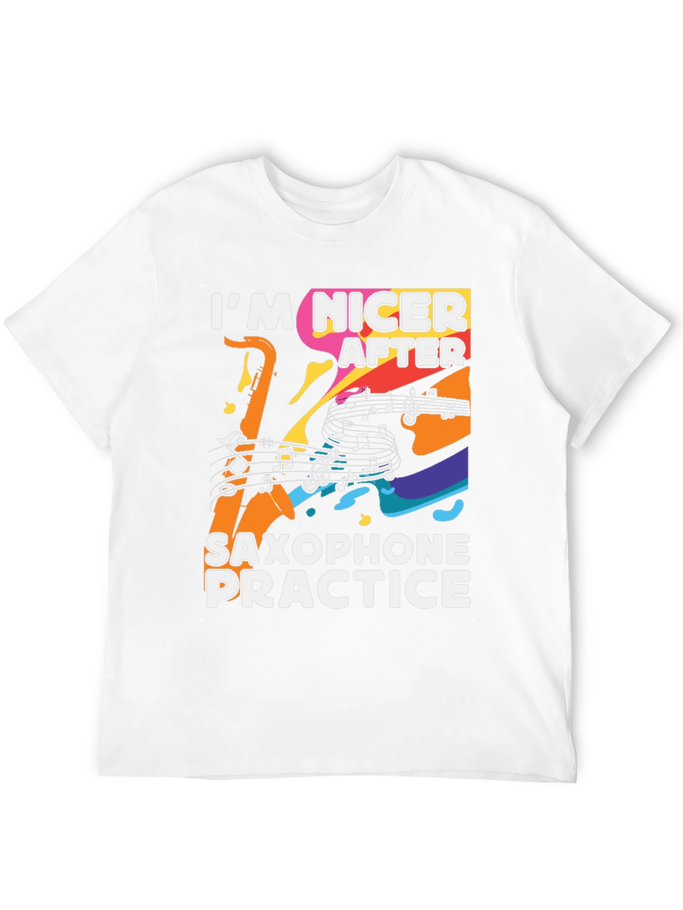 Funny Saxophone Practice T-Shirt