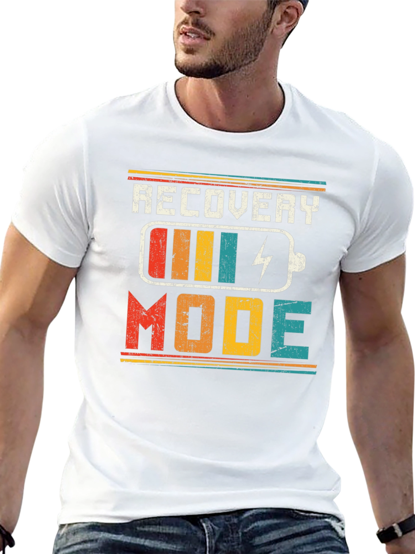 Recovery Mode Graphic Tee - Retro Style