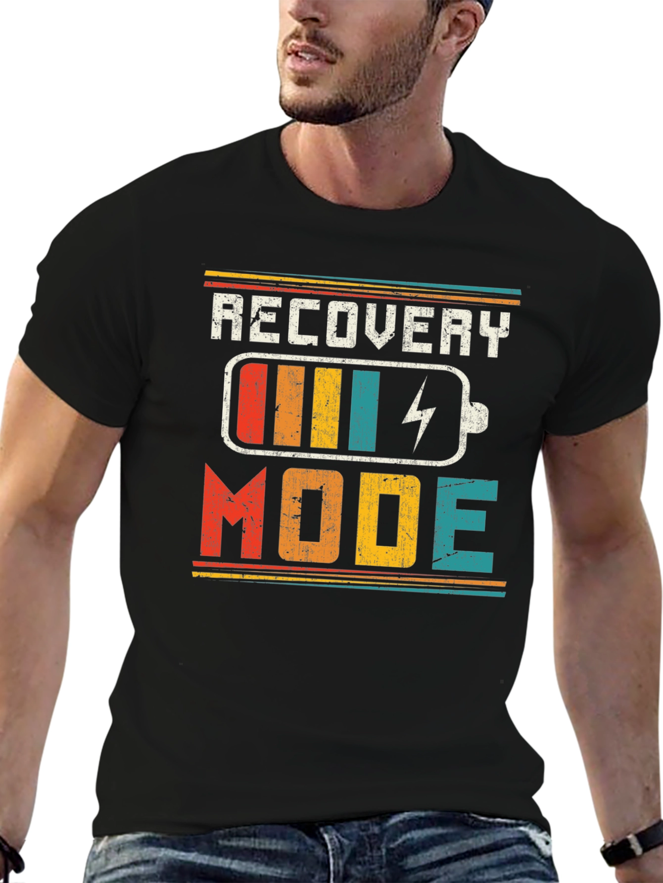 Recovery Mode Graphic Tee - Retro Style