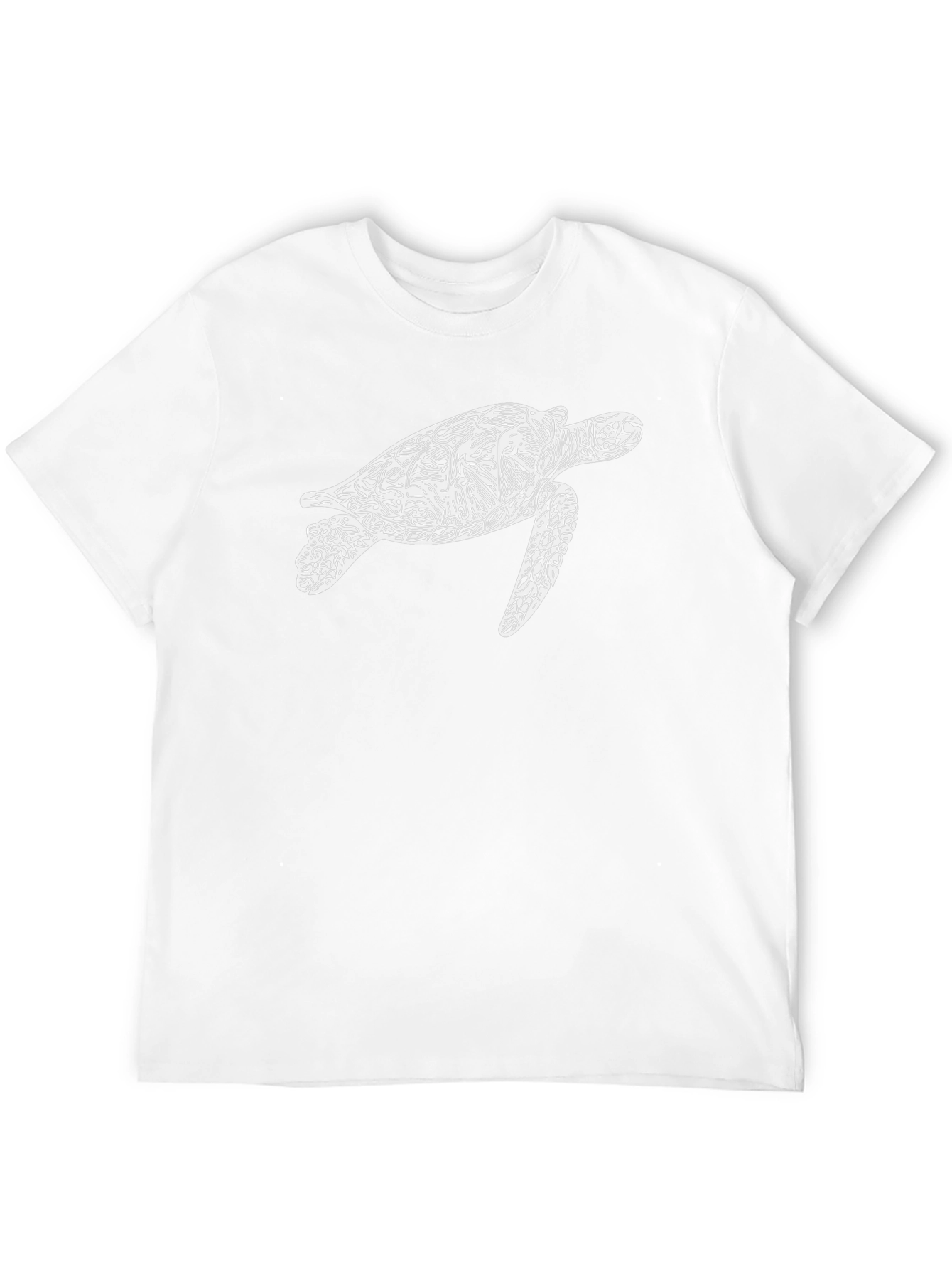 Sea Turtle Graphic T-Shirt - Black
