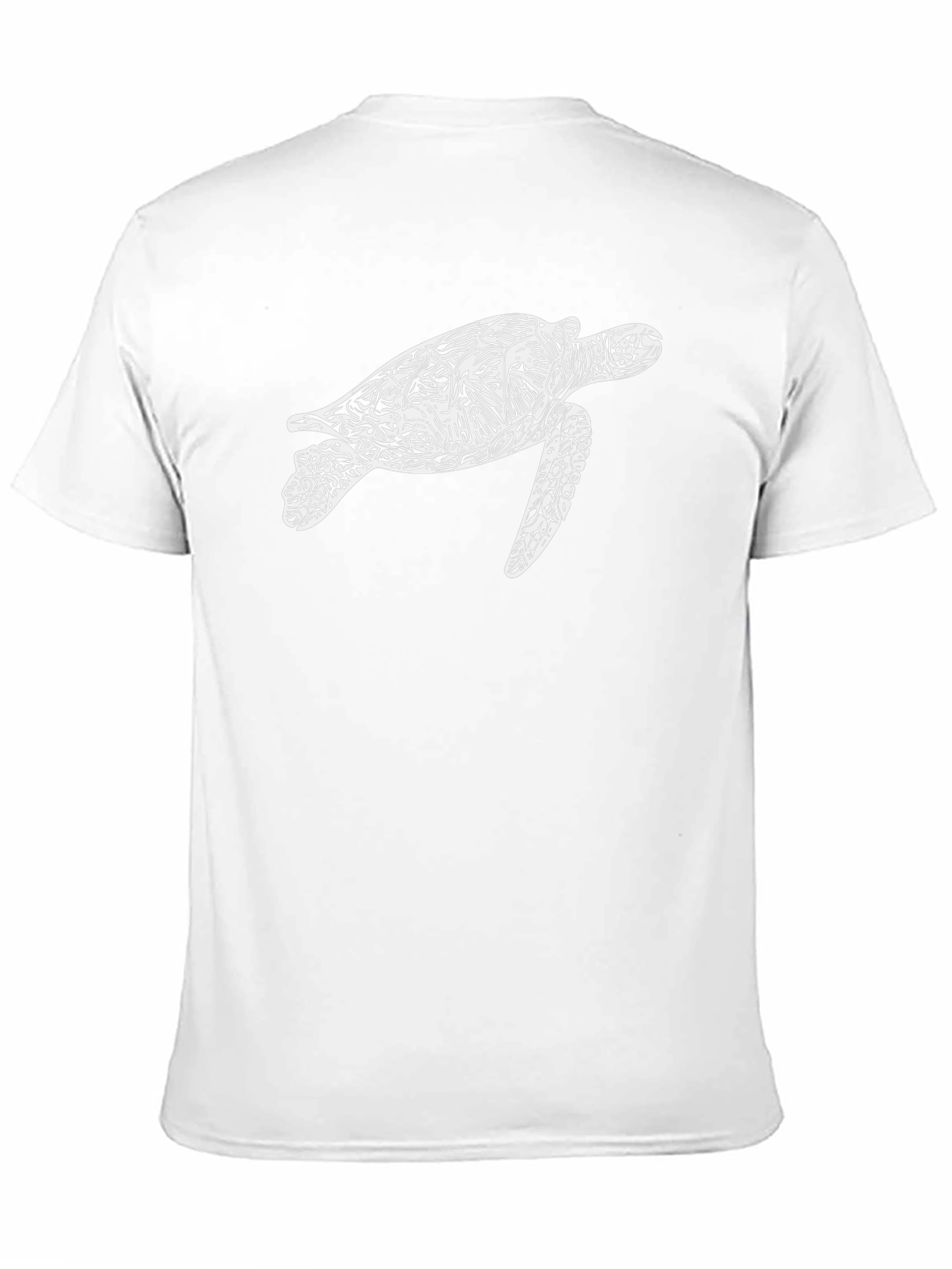 Sea Turtle Graphic T-Shirt - Black