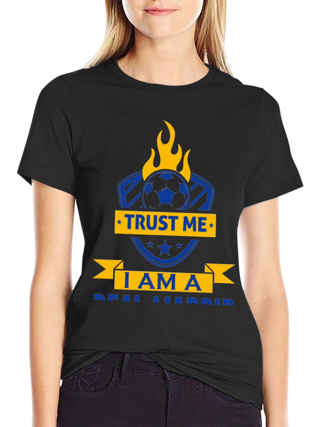 Real Madrid Fan T-Shirt - Trust Me Soccer Design
