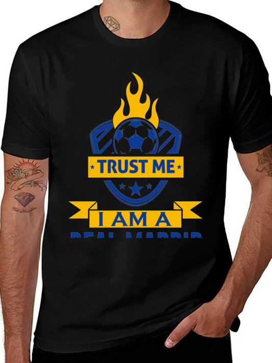 Real Madrid Fan T-Shirt - Trust Me Soccer Design