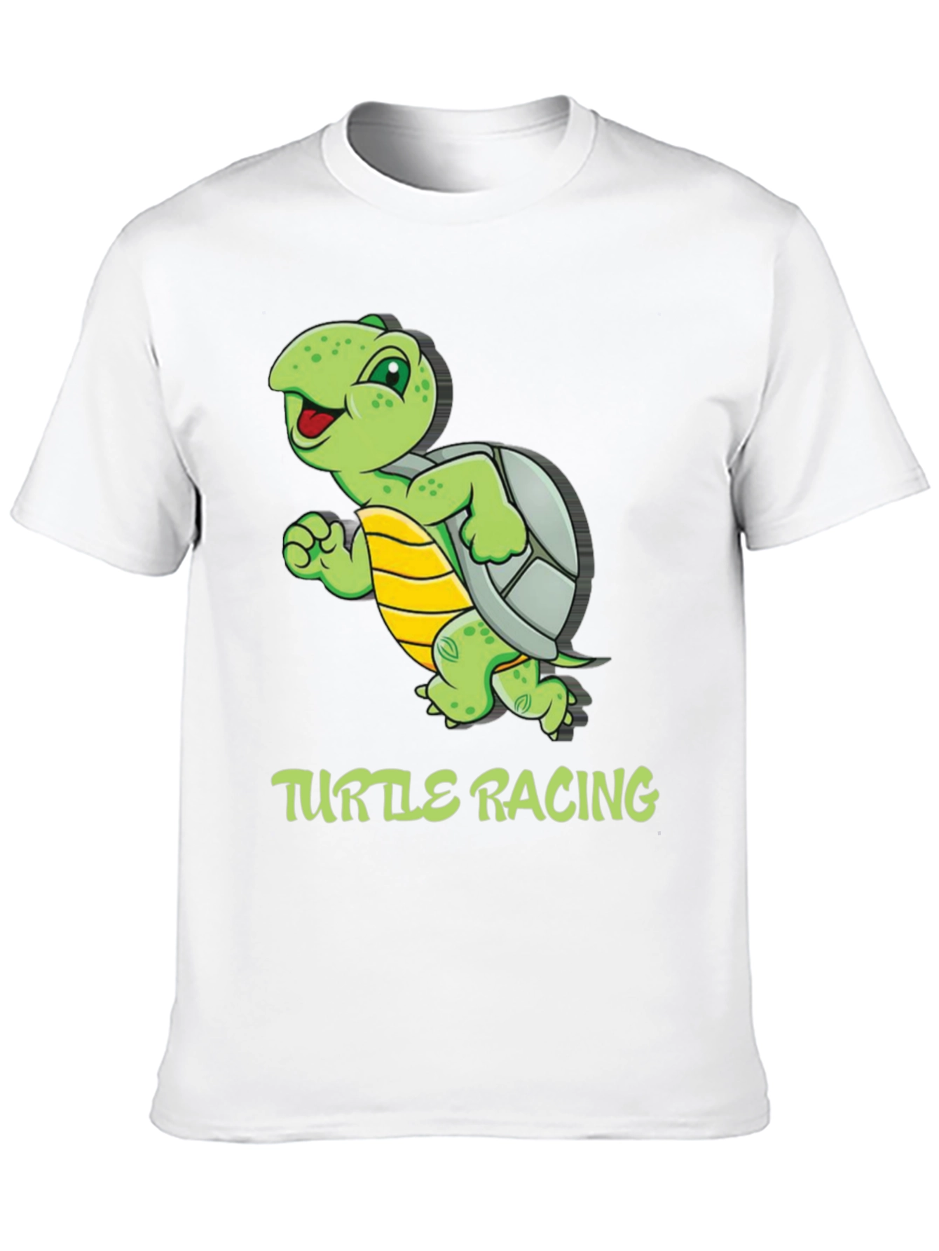 Turtle Racing Graphic T-Shirt