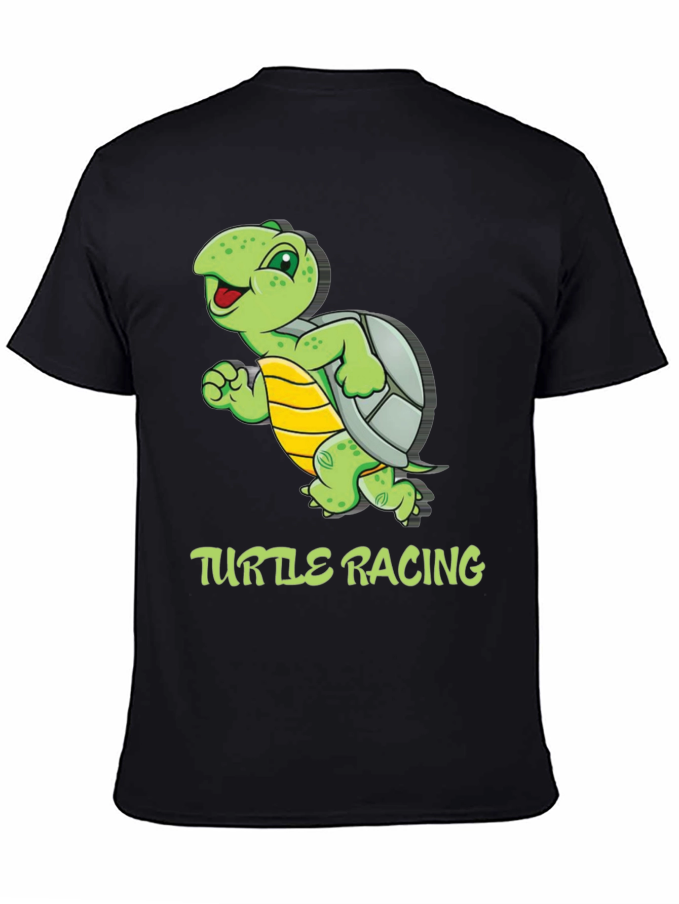 Turtle Racing Graphic T-Shirt