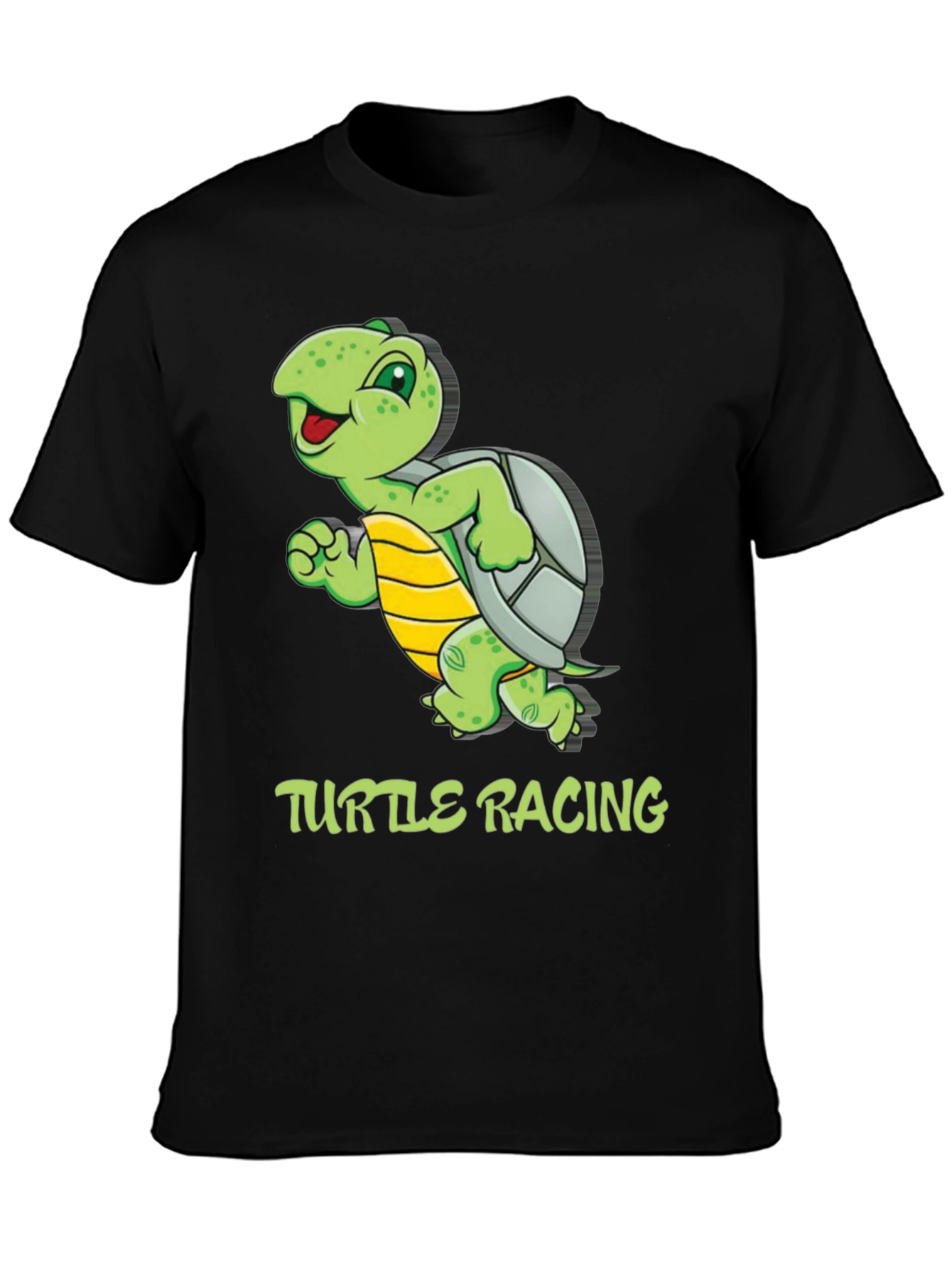 Turtle Racing Graphic T-Shirt