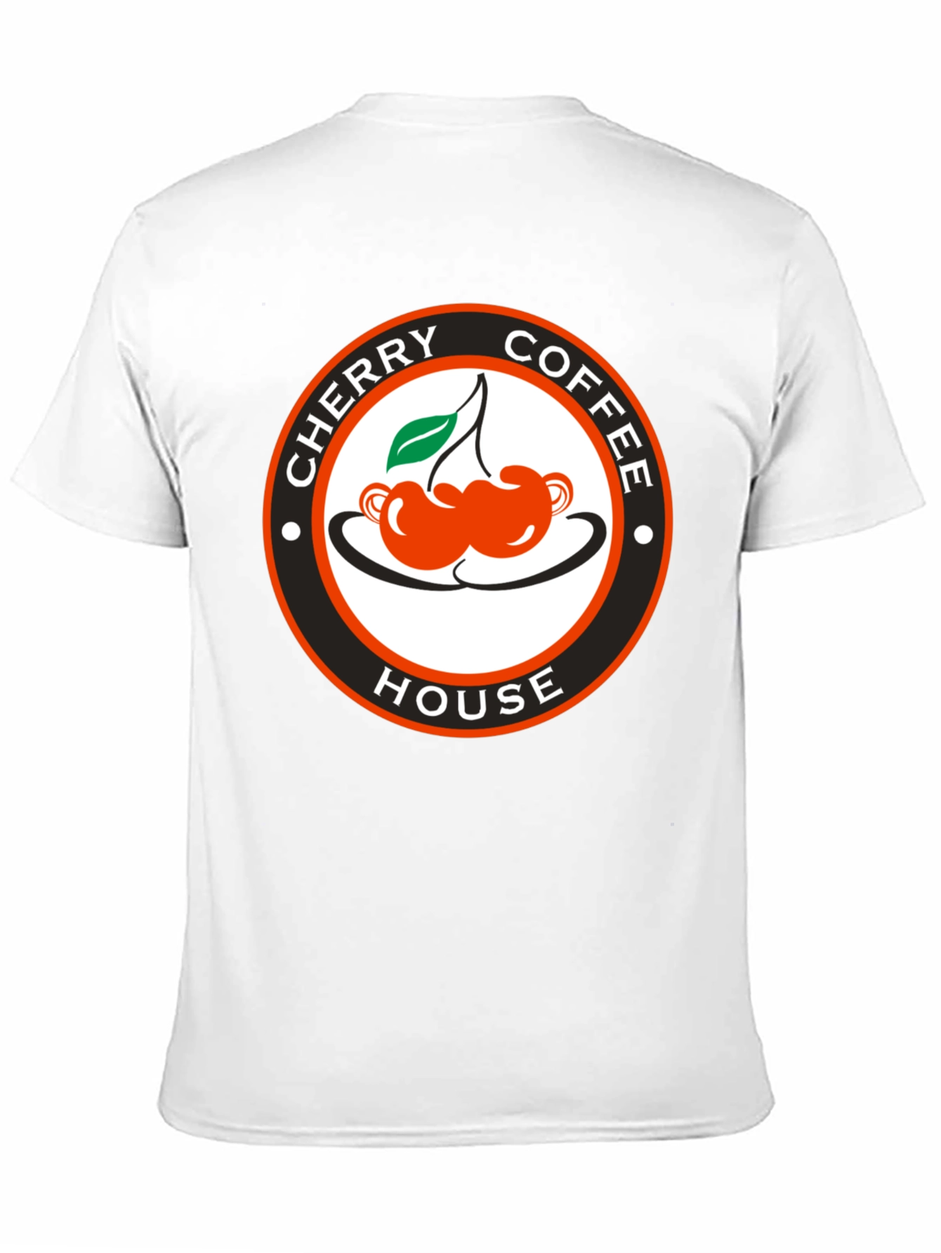 Cherry Coffee House Black T-Shirt