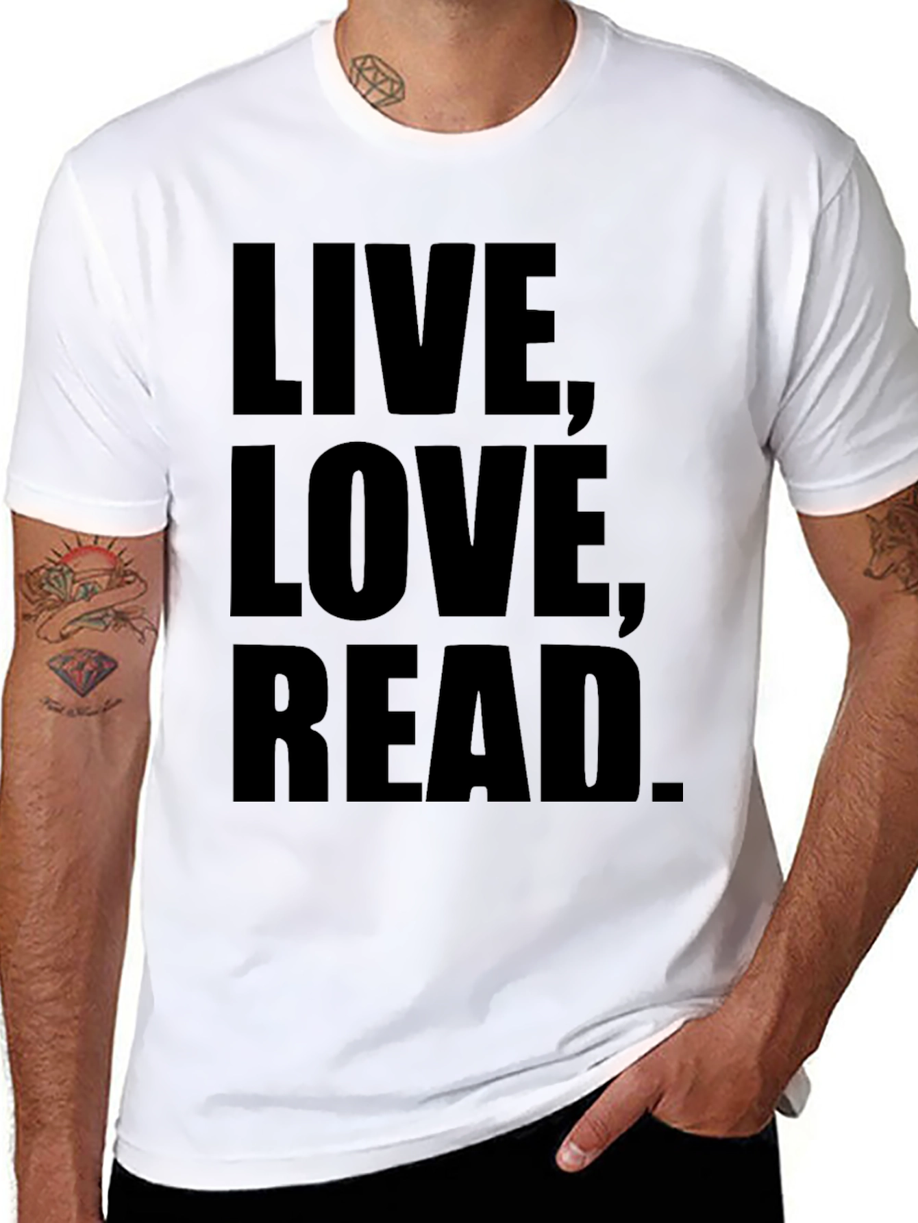 Live Love Read T-Shirt - Unisex