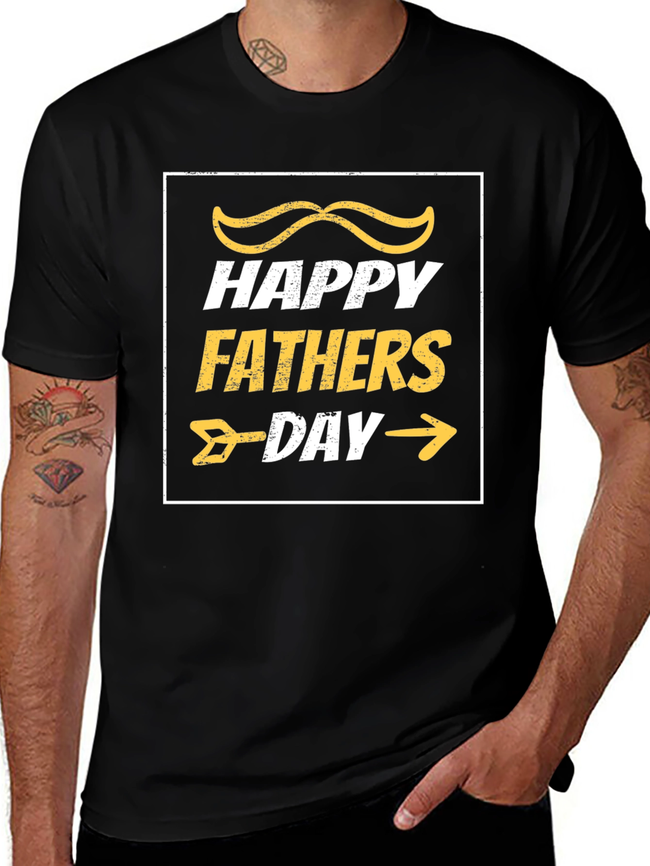 Happy Fathers Day Graphic T-Shirt