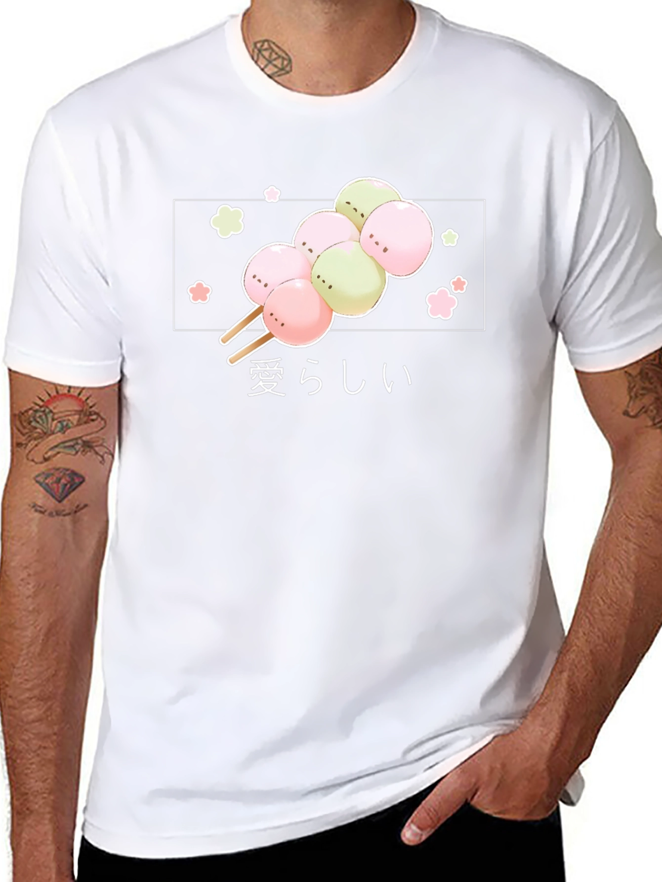 Cute Dango T-Shirt - Japanese Snack Tee