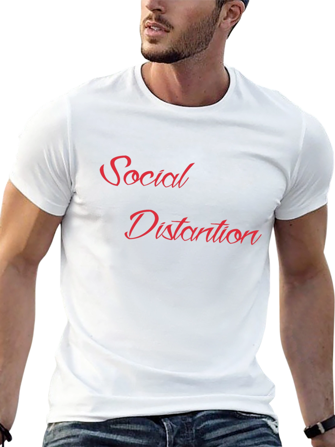 Social Distortion Graphic T-Shirt - Black Cotton Blend