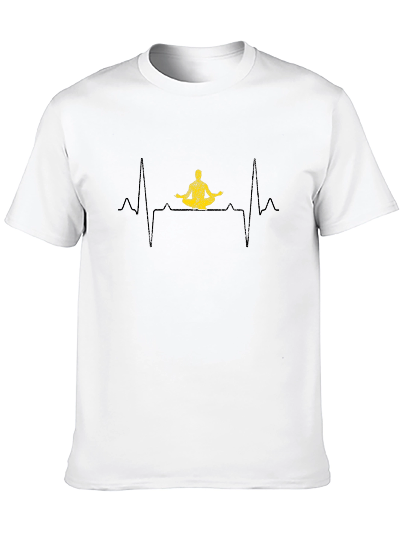Yoga Heartbeat T-Shirt - Meditate in Style