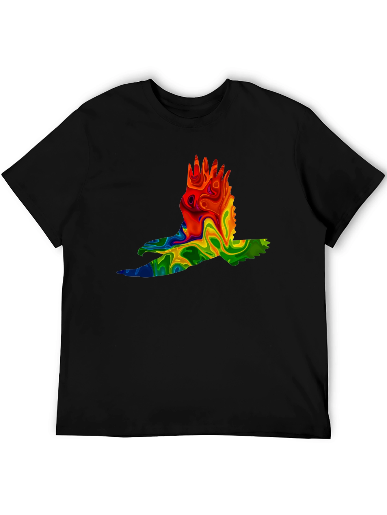 Psychedelic Eagle Graphic Tee