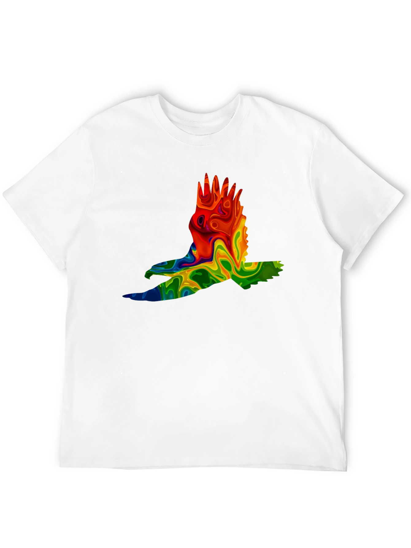 Psychedelic Eagle Graphic Tee