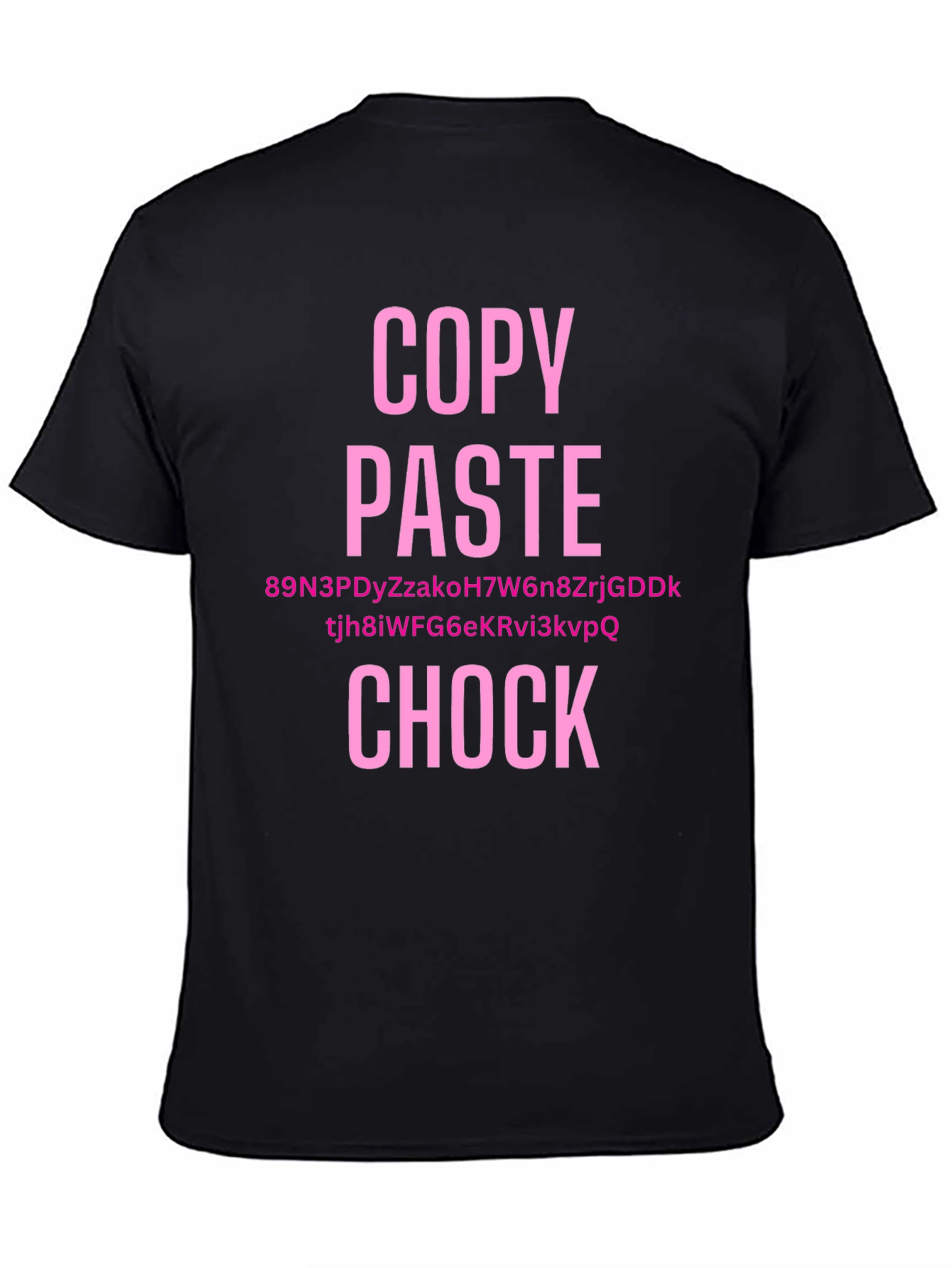 Copy Paste Chock Funny T-Shirt