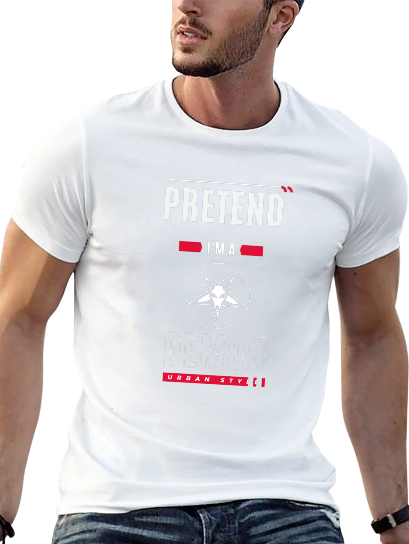 Pretend Im a Demon T-Shirt - Urban Style