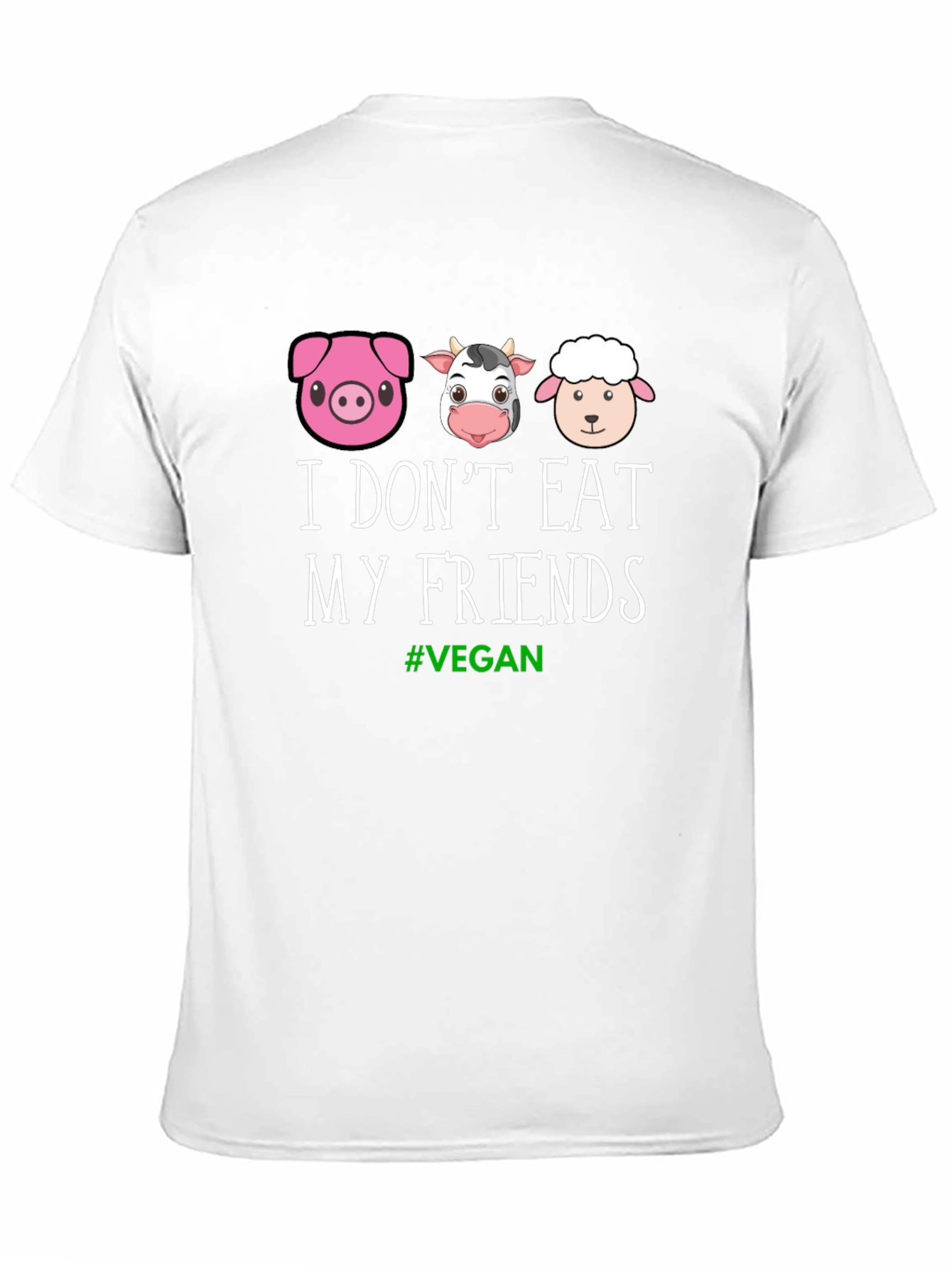 Vegan Friends T-Shirt - Animal Lover Tee