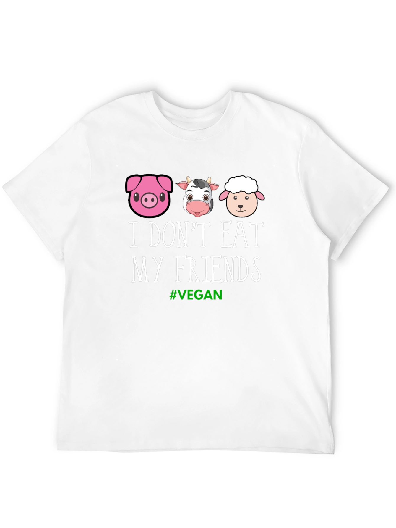 Vegan Friends T-Shirt - Animal Lover Tee