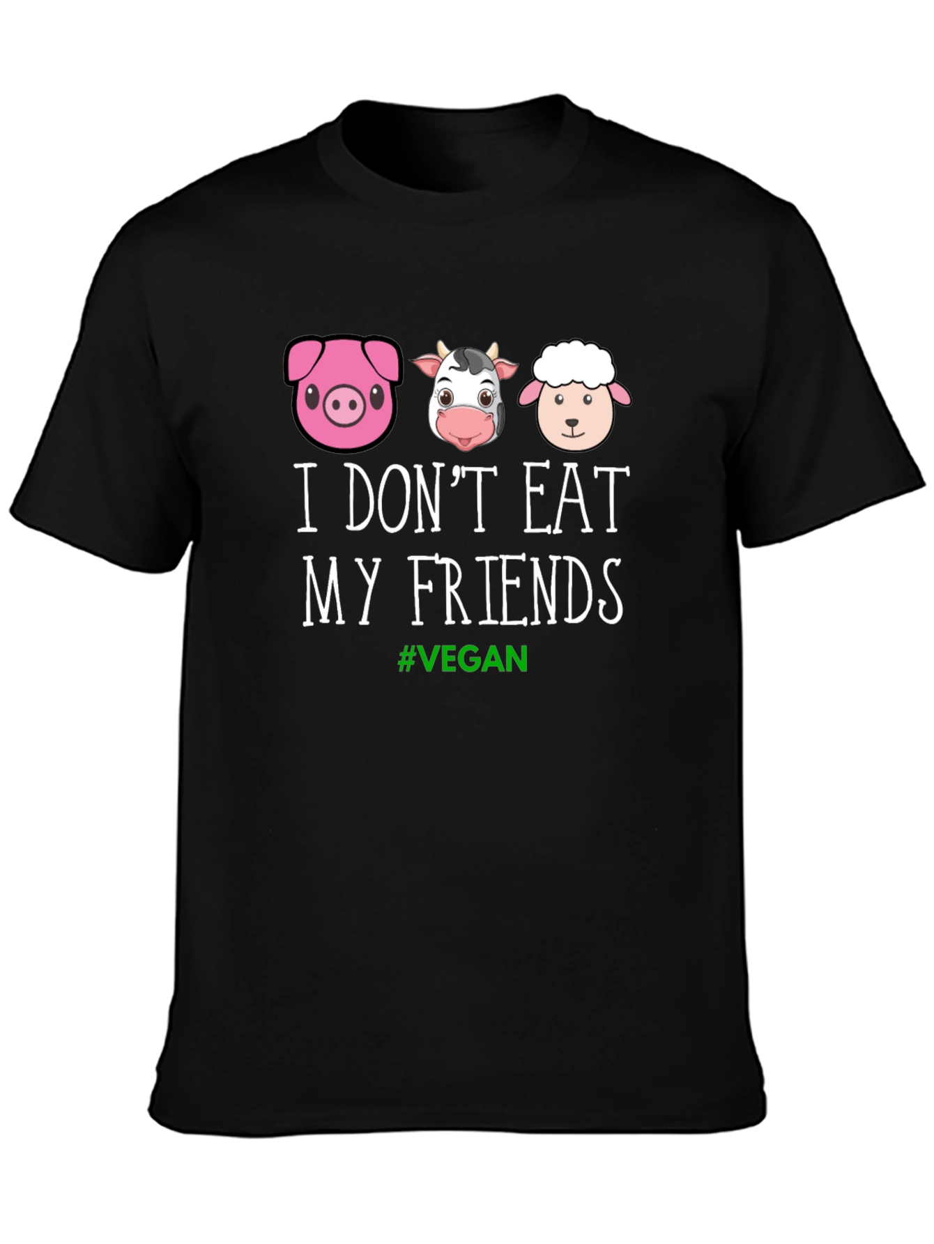 Vegan Friends T-Shirt - Animal Lover Tee