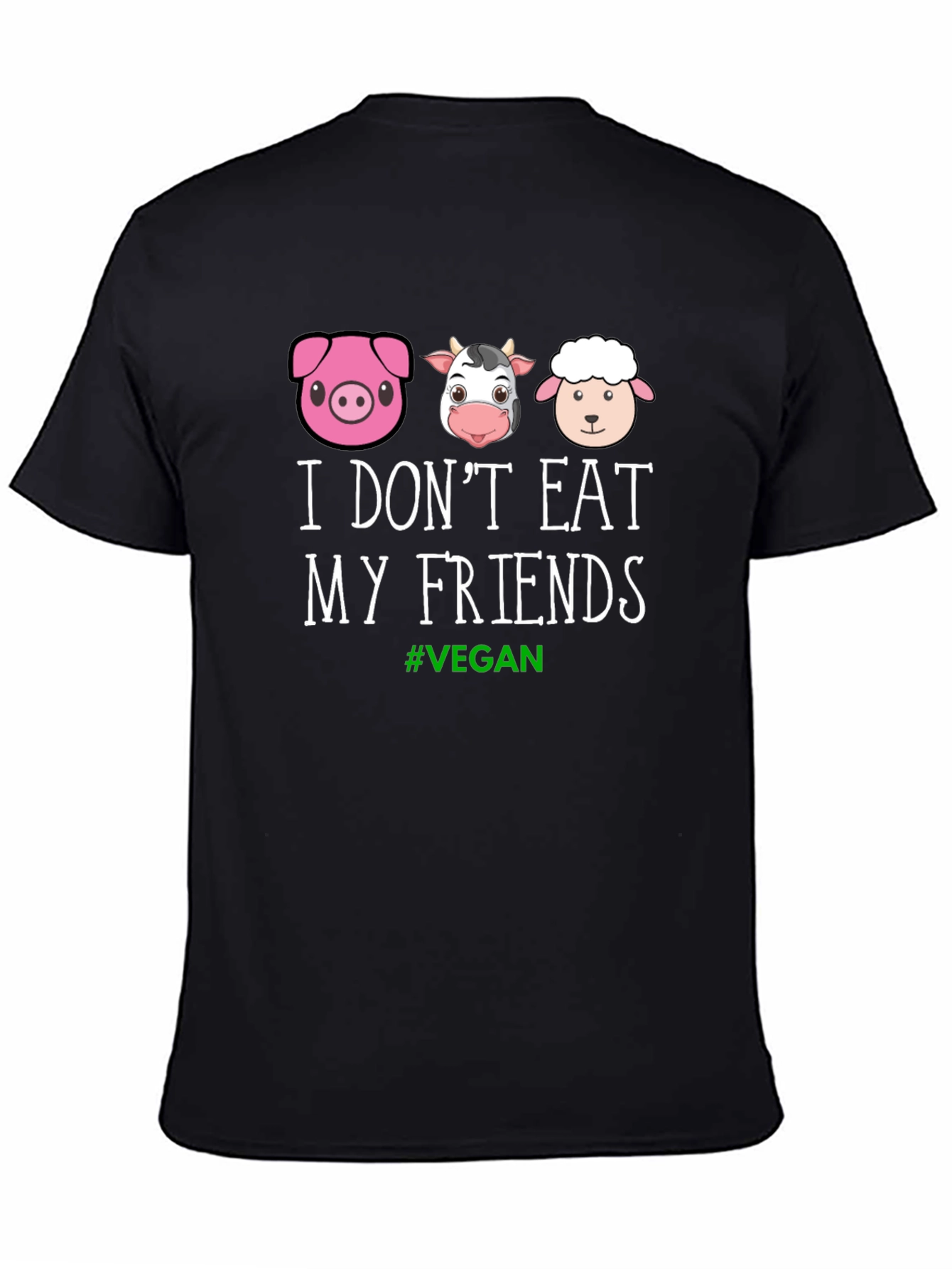 Vegan Friends T-Shirt - Animal Lover Tee