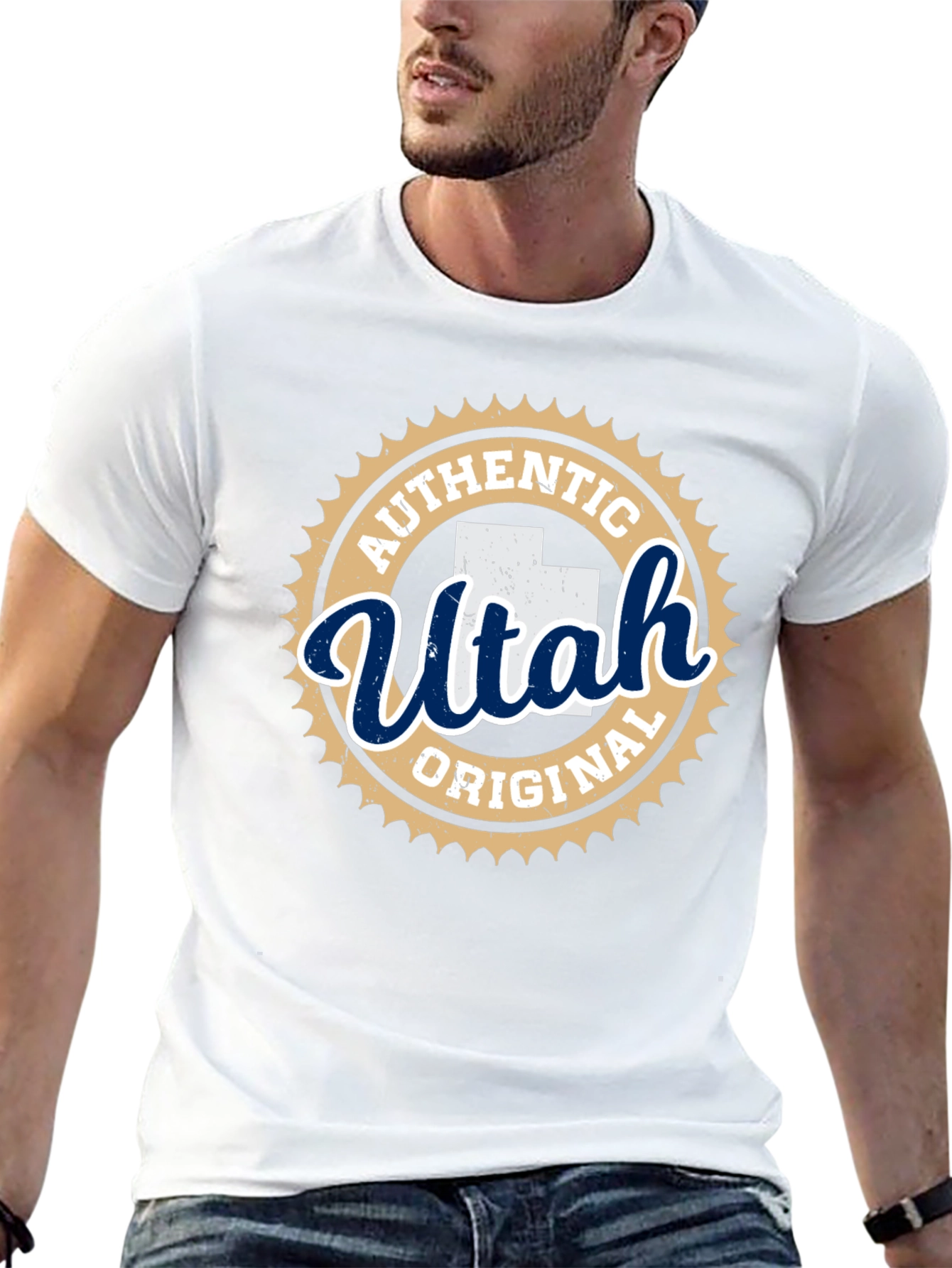 Authentic Utah Original Graphic T-Shirt