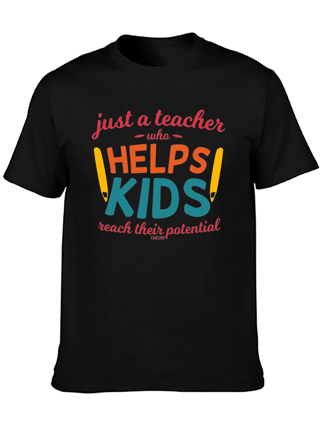Teacher Helping Kids Graphic Tee