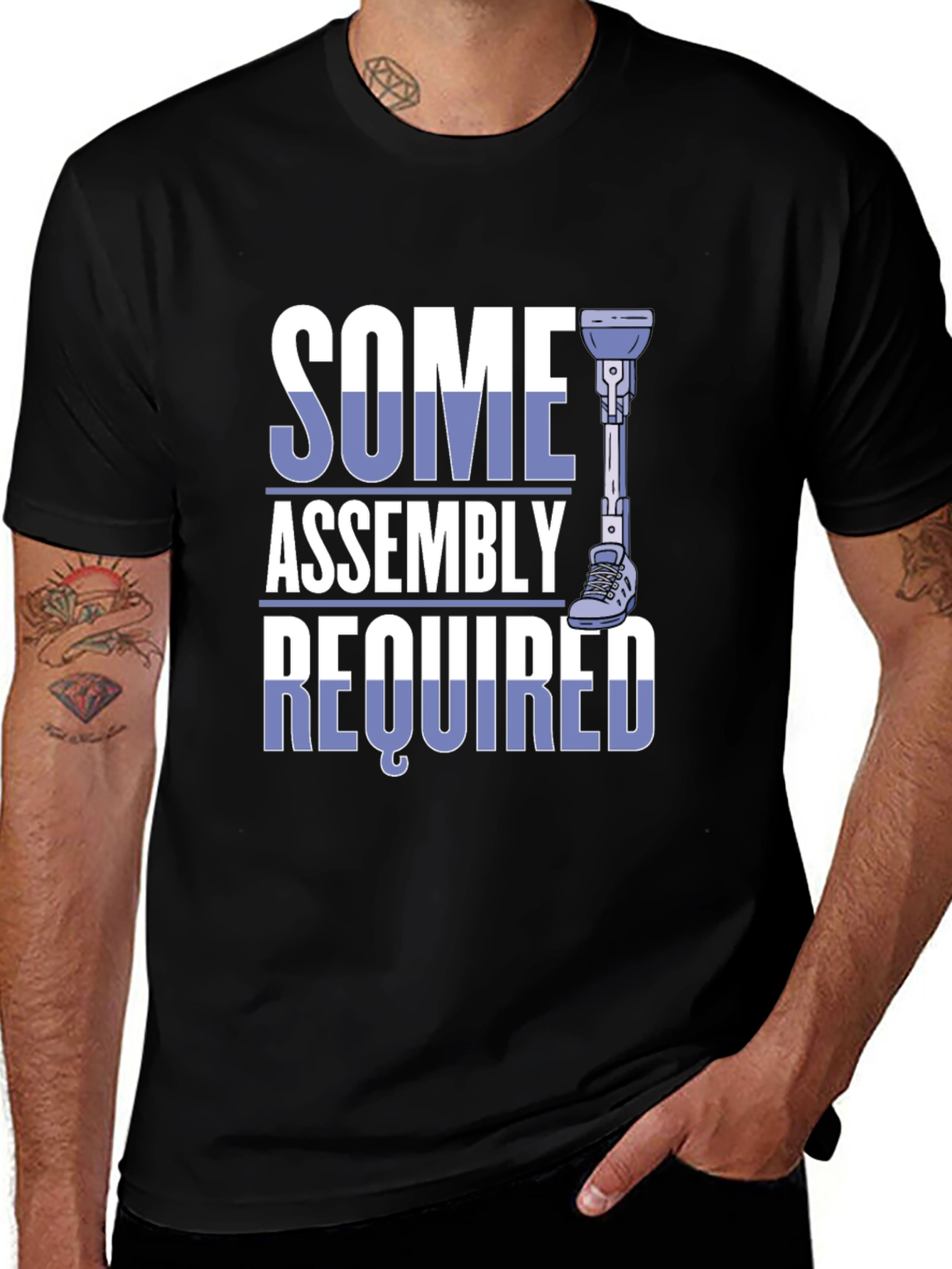 Some Assembly Required Graphic Tee