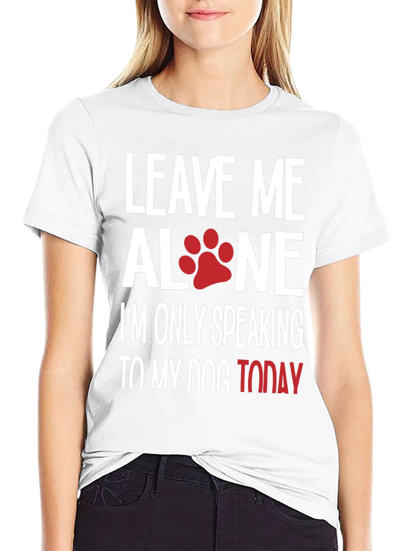 Leave Me Alone Dog T-Shirt