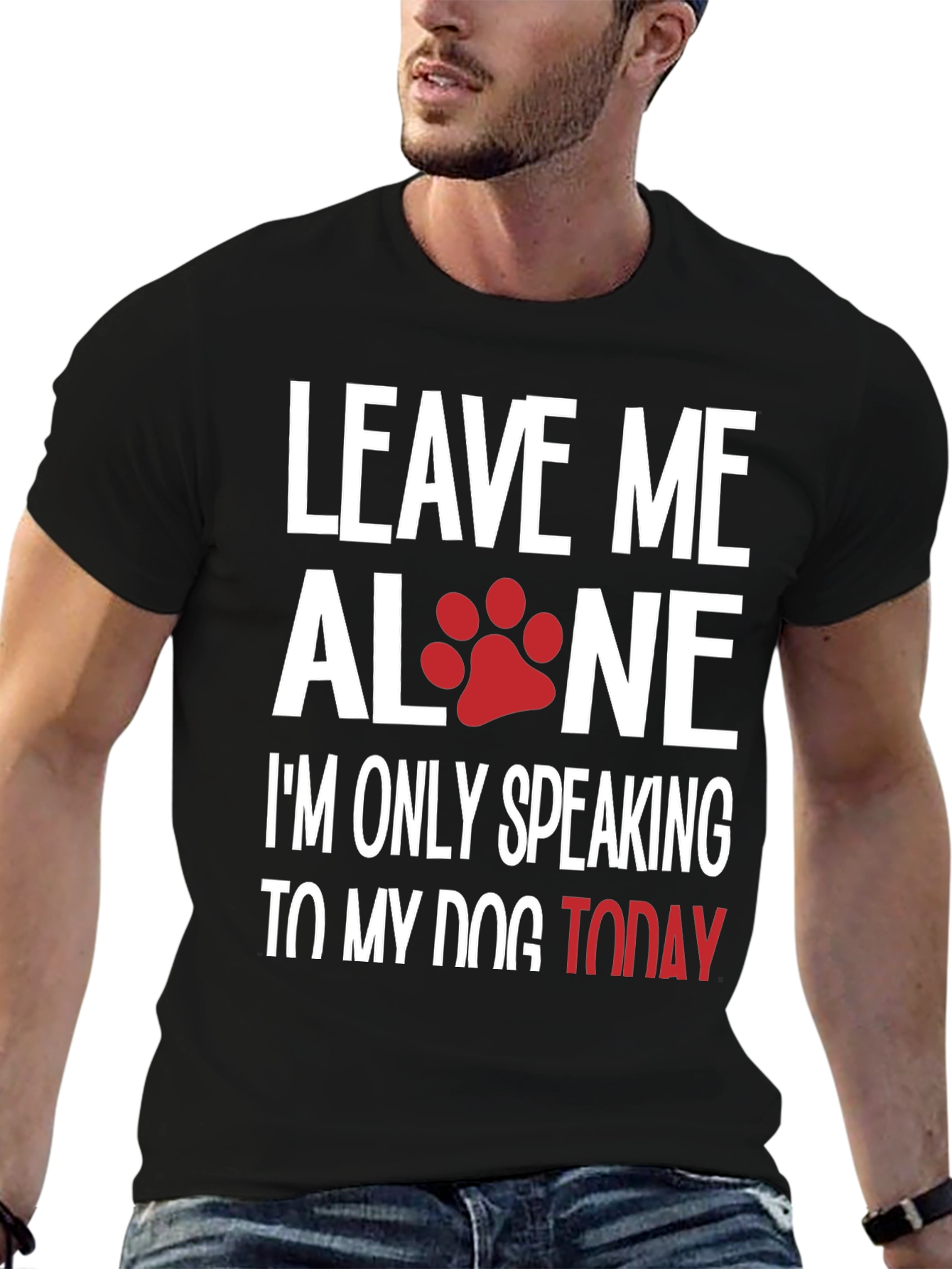 Leave Me Alone Dog T-Shirt